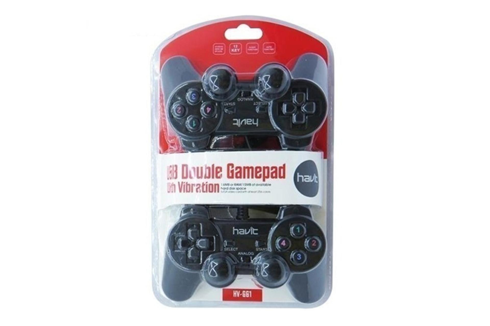 بسته بندی دسته بازی هویت Havit HV-G61 نمای بالا