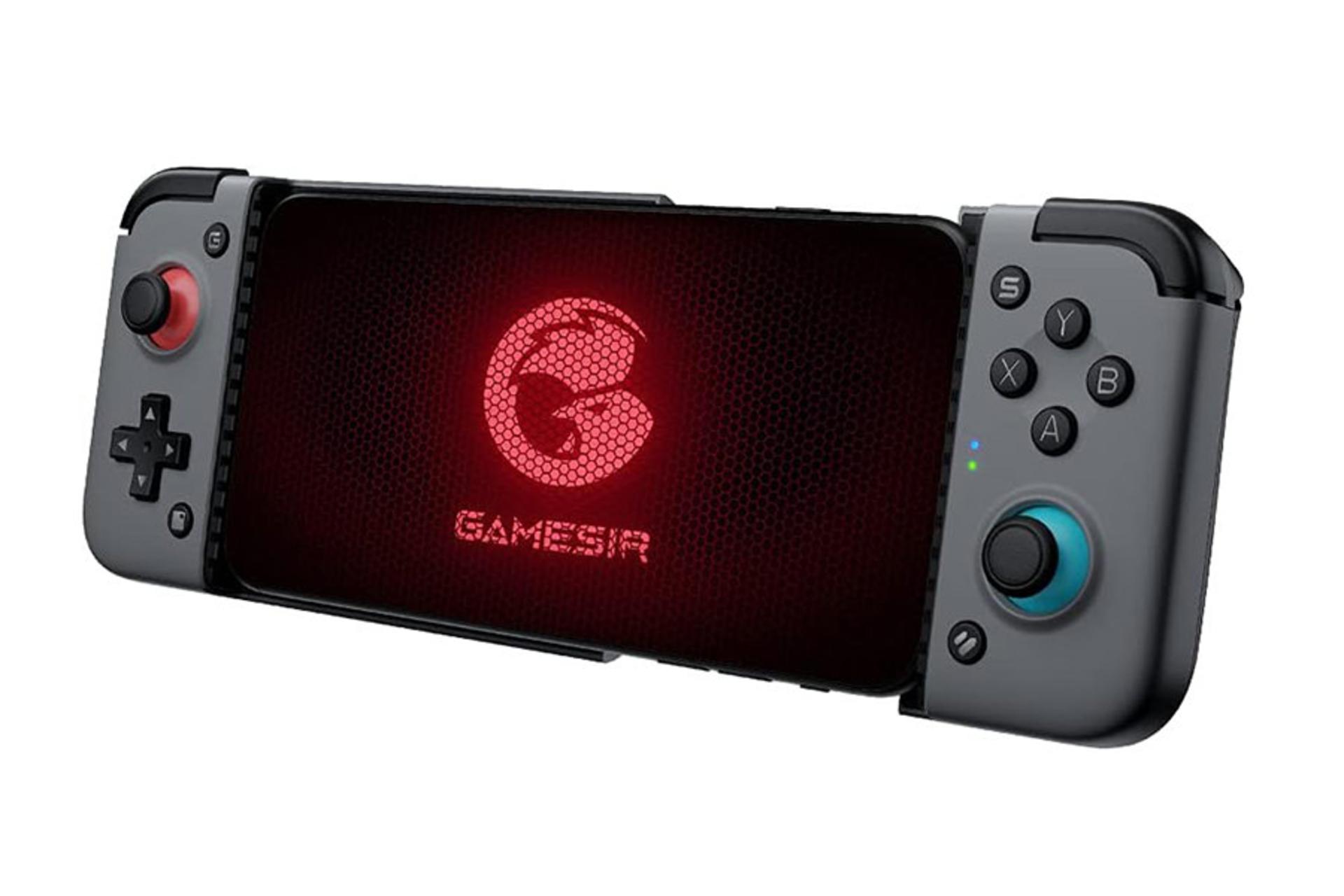 دسته بازی گیمسر GameSir X2 Bluetooth Version مدل بلوتوث با نگهدارنده گوشی