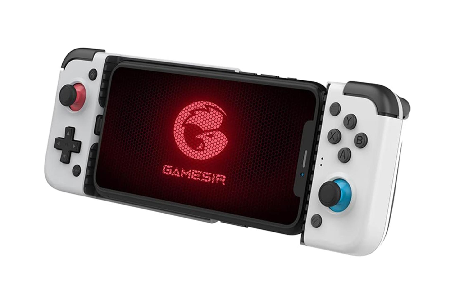 دسته بازی گیمسر GameSir X2 Lightning Version مدل لایتنینگ با نگهدارنده گوشی