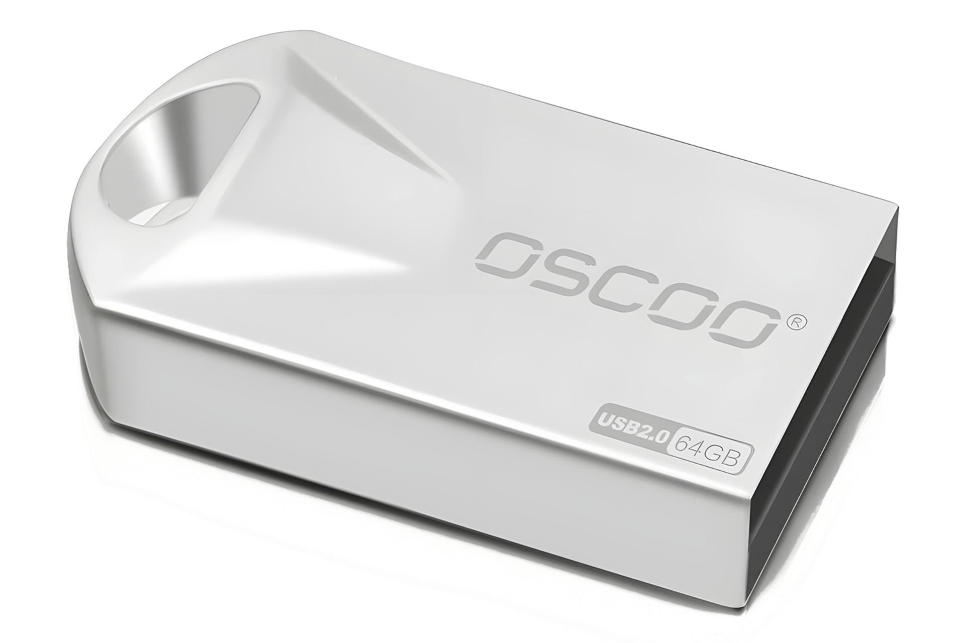 نمای کناری فلش مموری اسکو OSCOO 052U-2 64GB USB 2.0