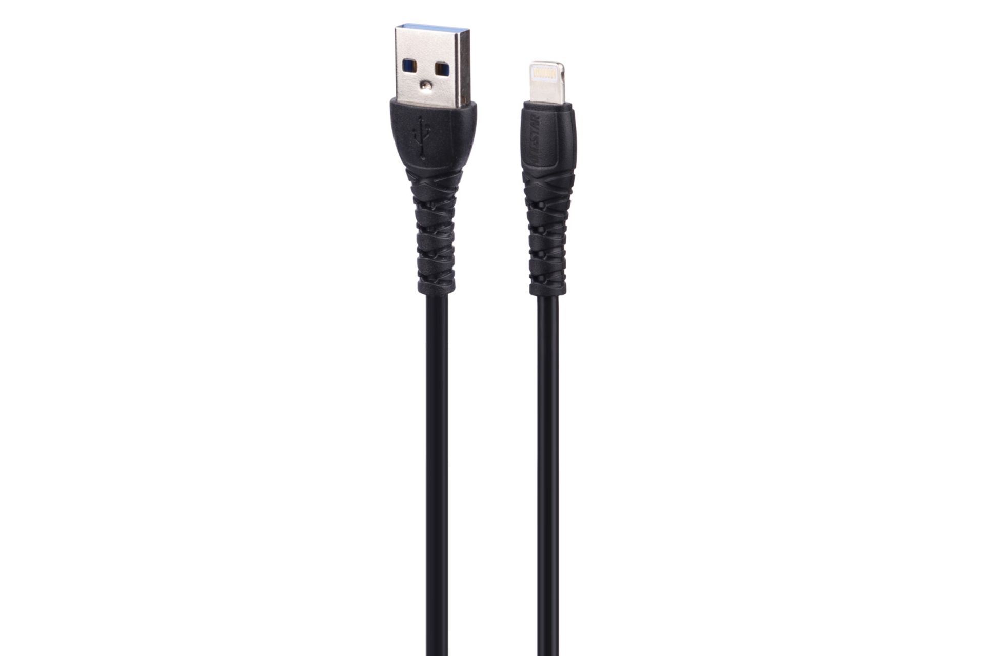 کابل شارژ USB کینگ استار Type-A به Lightning مدل K101i با طول 1.1 متر