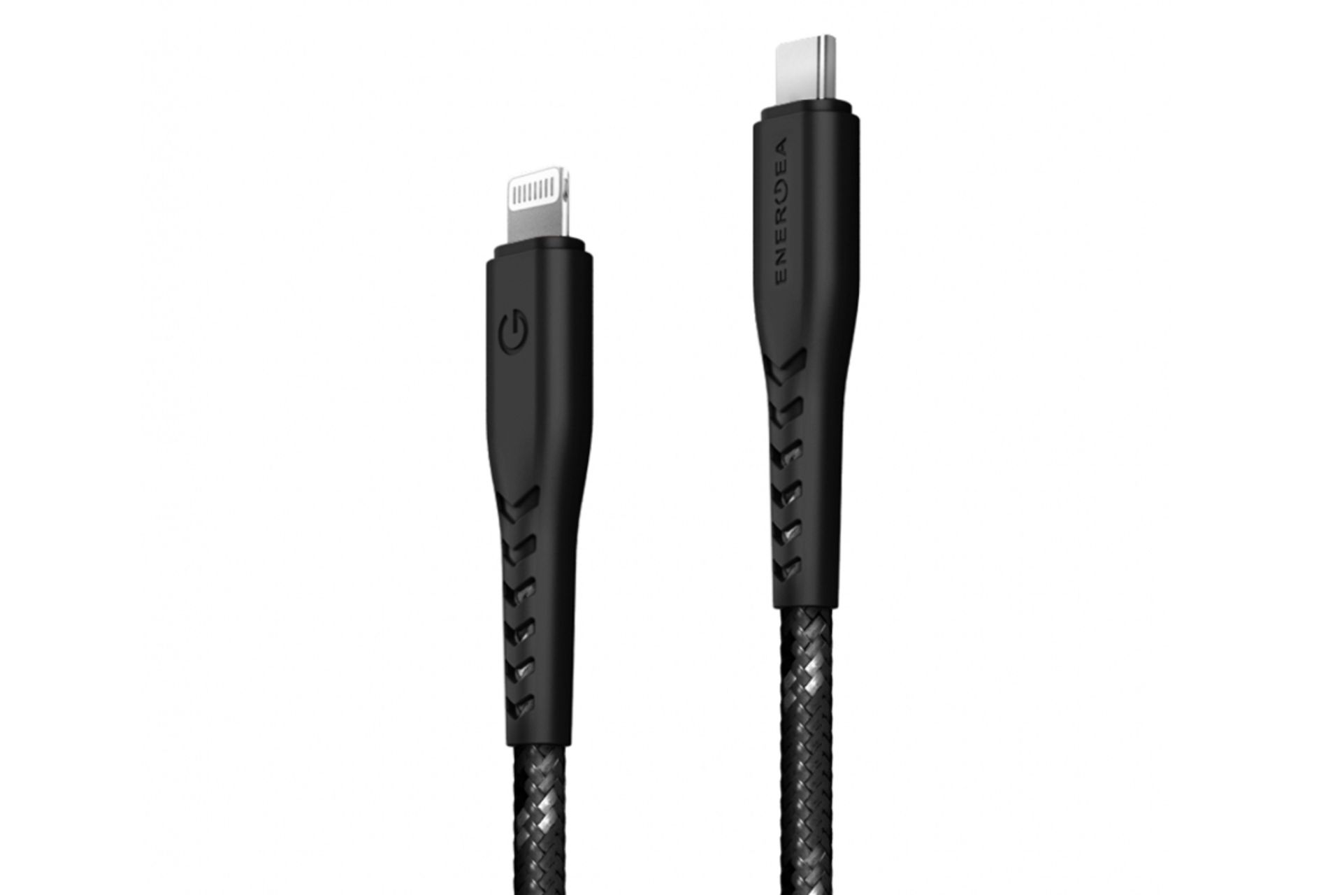 کانکتور و اتصال کابل شارژ USB انرجیا Type-C به Lightning مدل NyloFlex با طول 3 متر