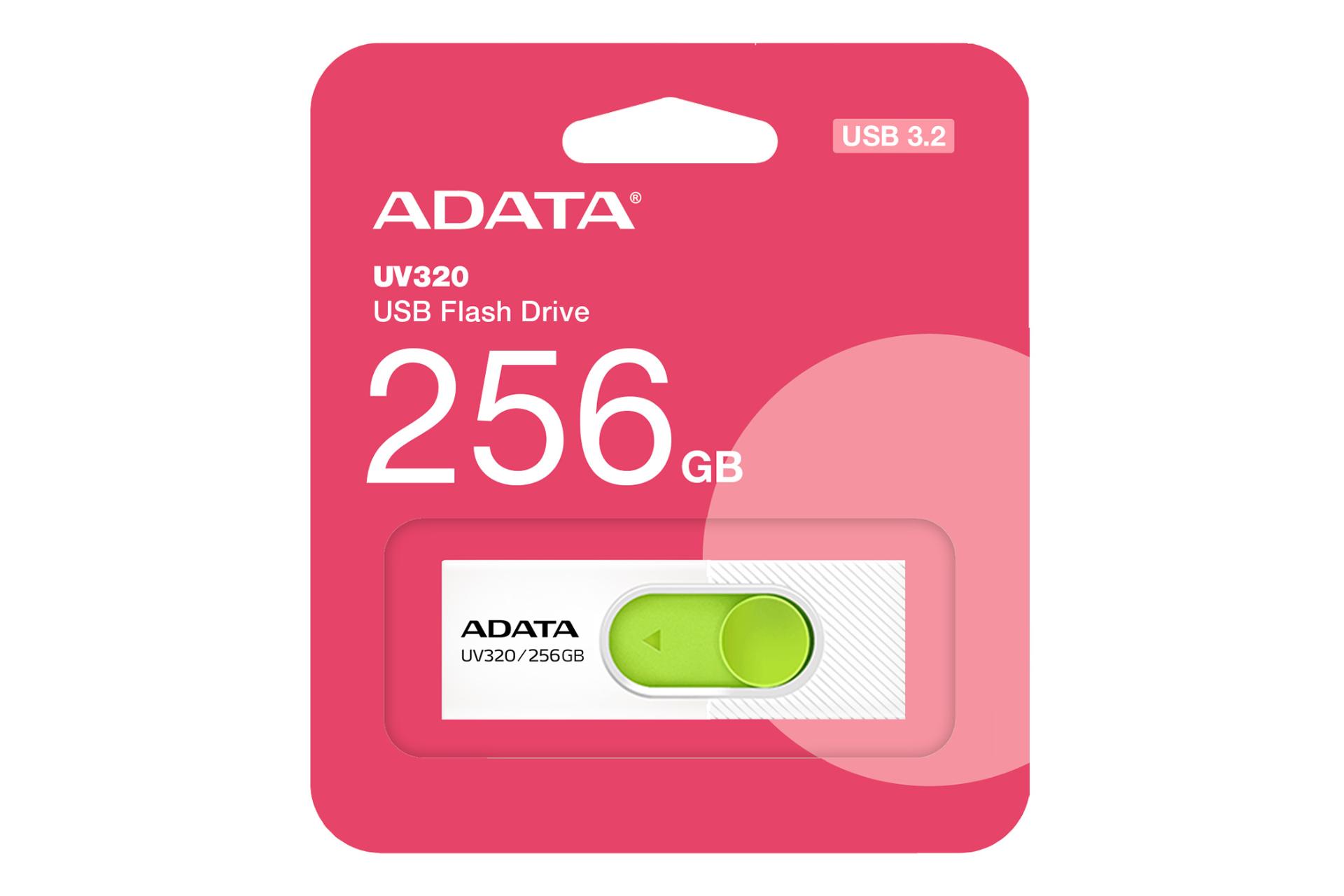 جعبه فلش مموری ای دیتا ADATA UV320 256GB USB 3.2