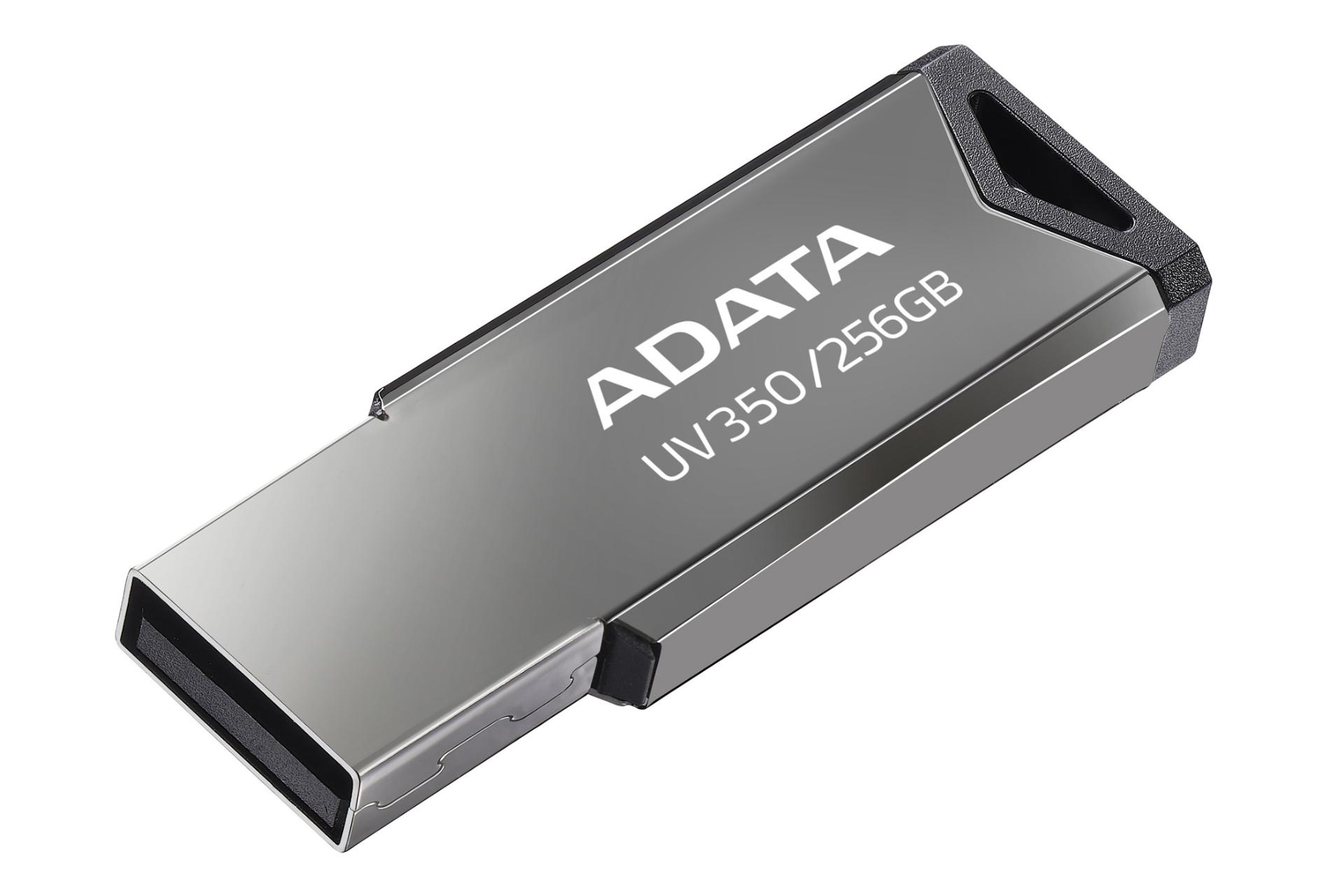 نمای کناری فلش مموری ای دیتا ADATA UV350 256GB USB 3.2