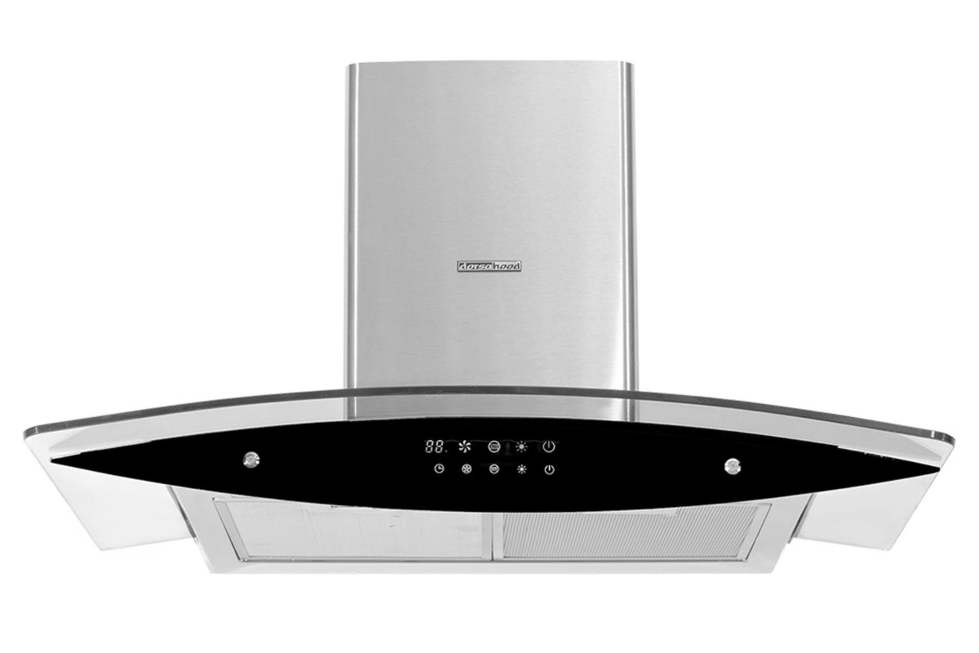 مرجع متخصصين ايران نماي جلوي هود شومينه‌اي درسا ونوس DH1202-90