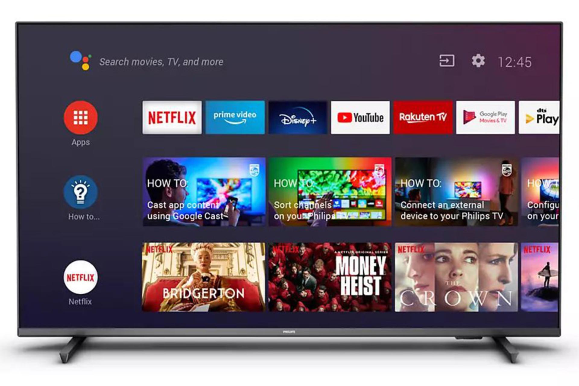 تلویزیون فیلیپس Philips PUS7906 نمای جلو