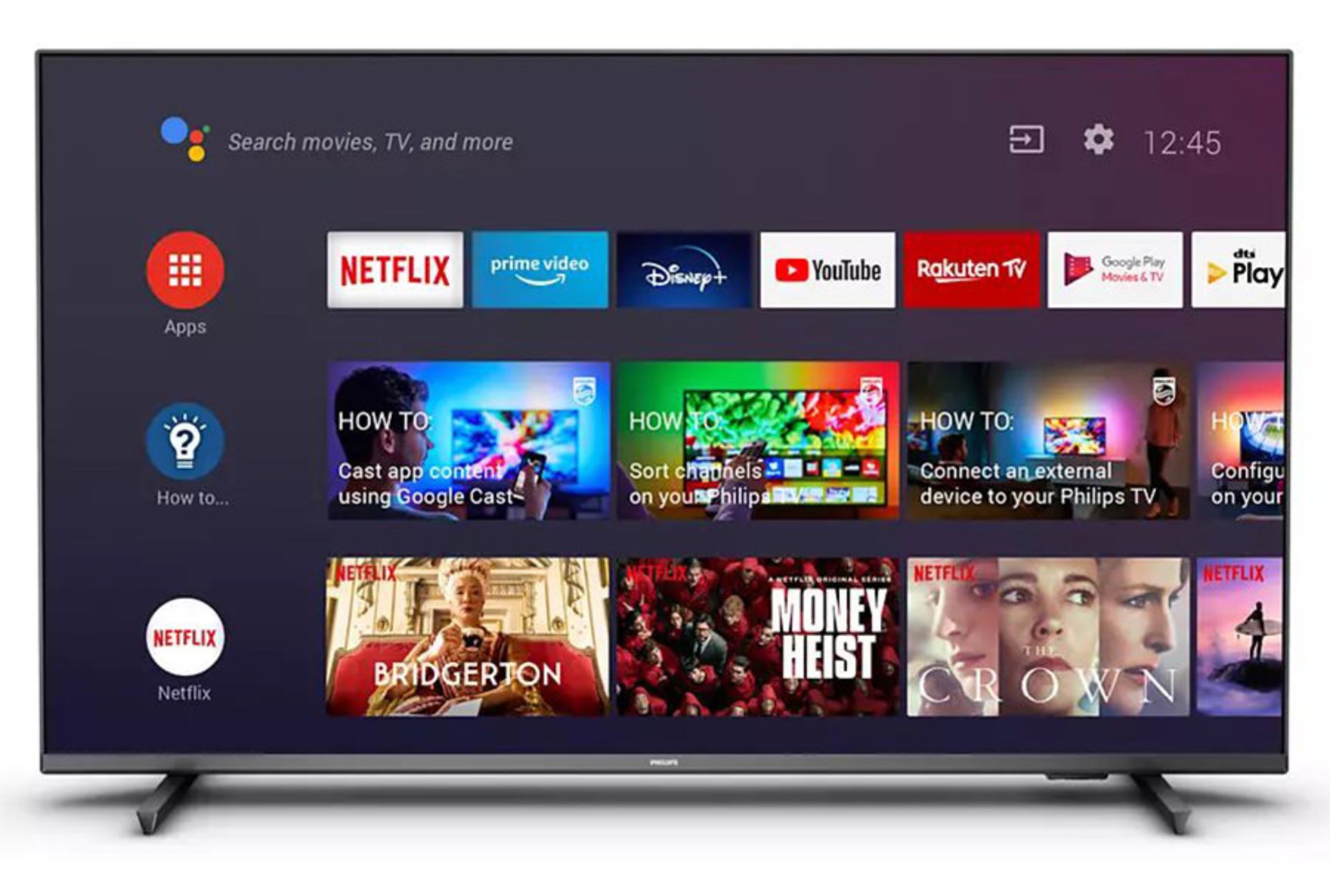 تلویزیون فیلیپس Philips PUS7906 نمای جلو