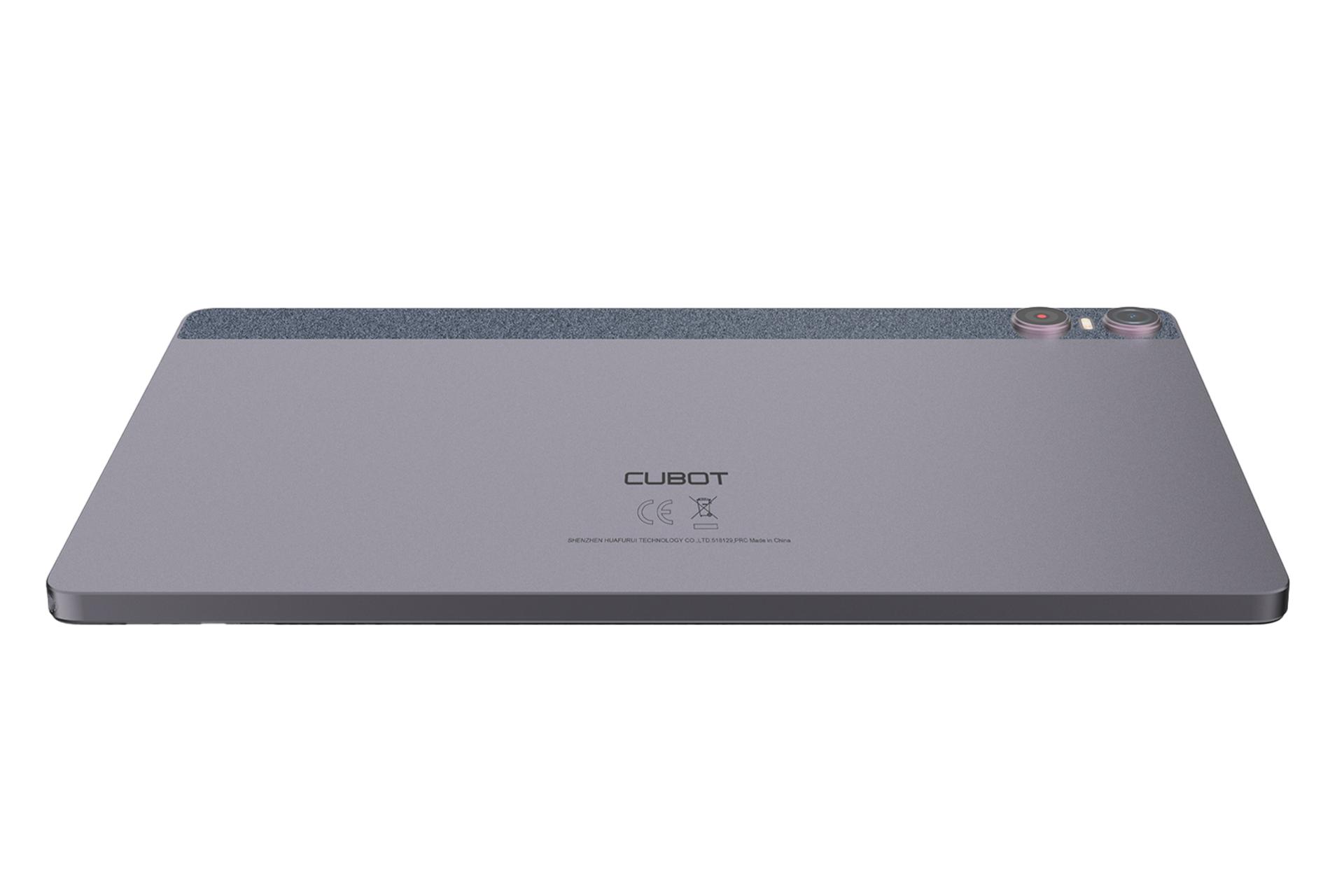 نمای لبه سمت راست تبلت کوبوت تب 50 / CUBOT Tab 50 با نمایش لوگو پنل پشت