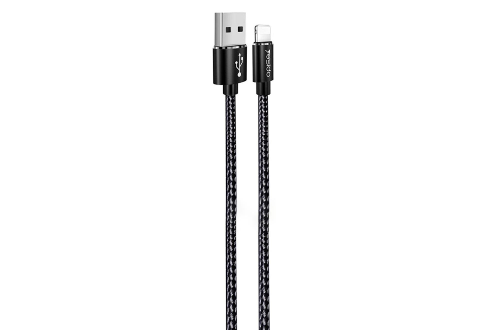 کابل شارژ USB یسیدو Type-A به Lightning مدل CA57 با طول 1.2 متر