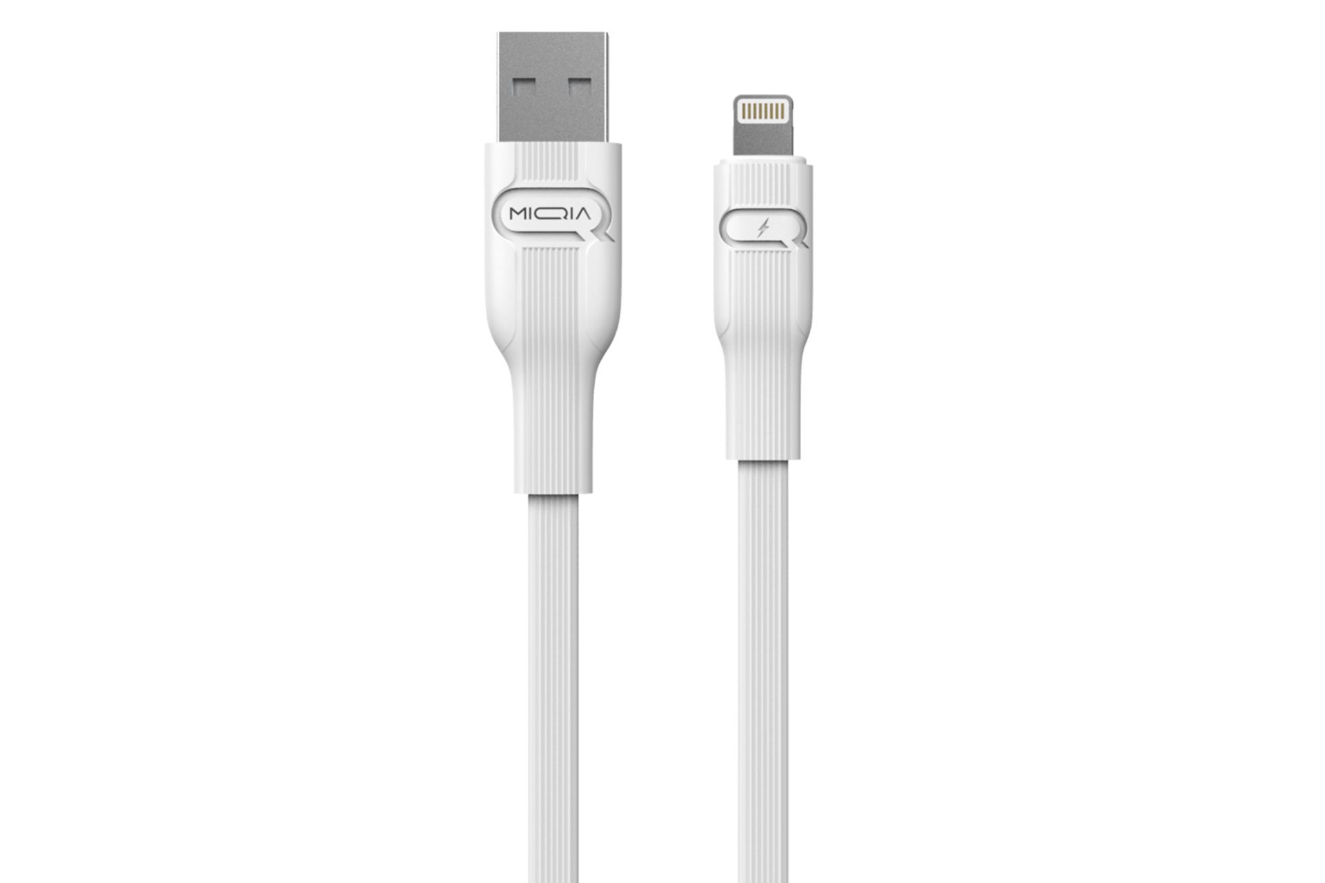 کابل شارژ USB میکیا Type-A به Lightning مدل MC19 با طول 1 متر رنگ سفید