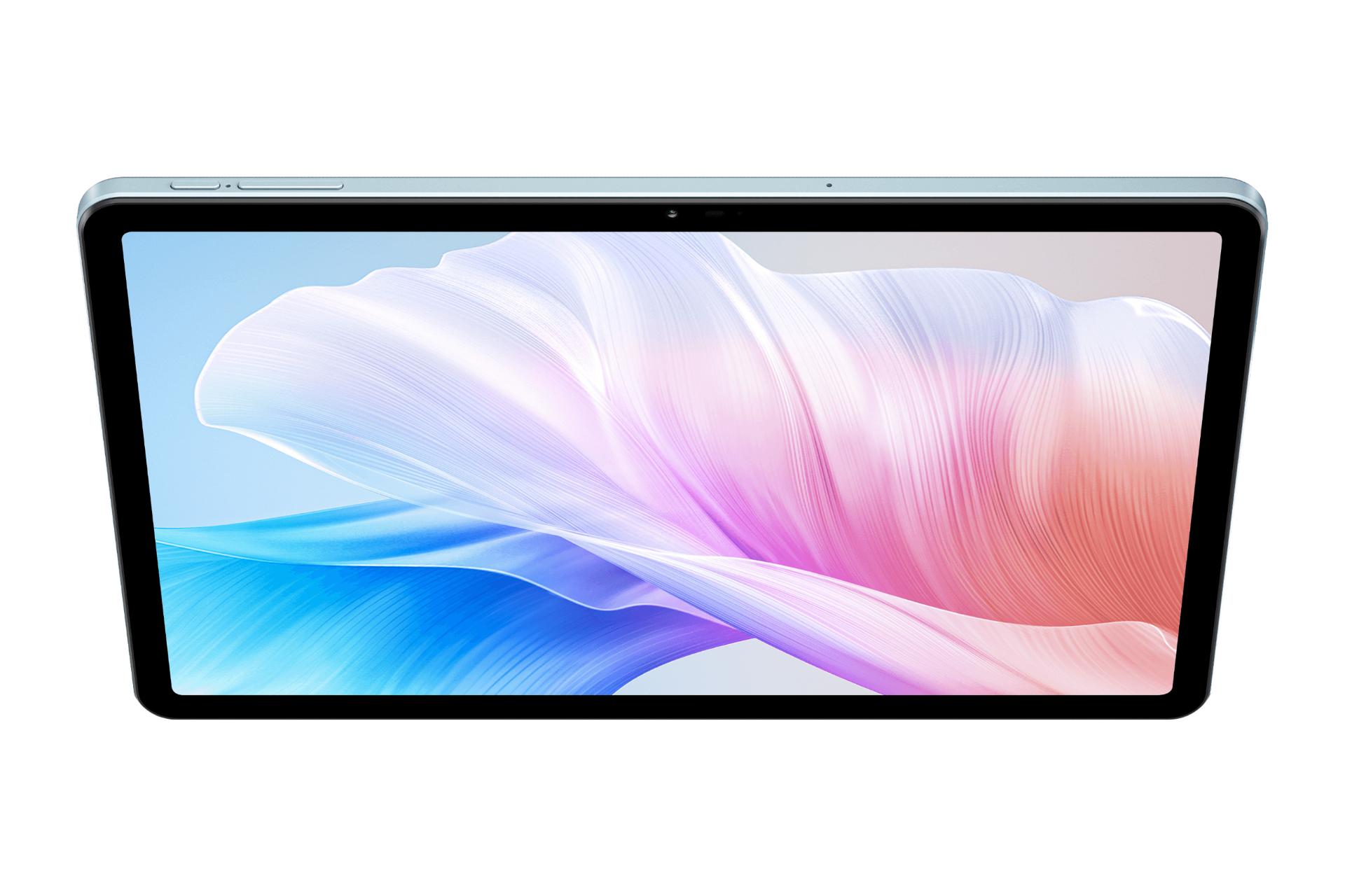 نمای لبه کناری تبلت T30S دوجی / Doogee T30S با نمایش دکمه های لبه سمت راست رنگ آبی