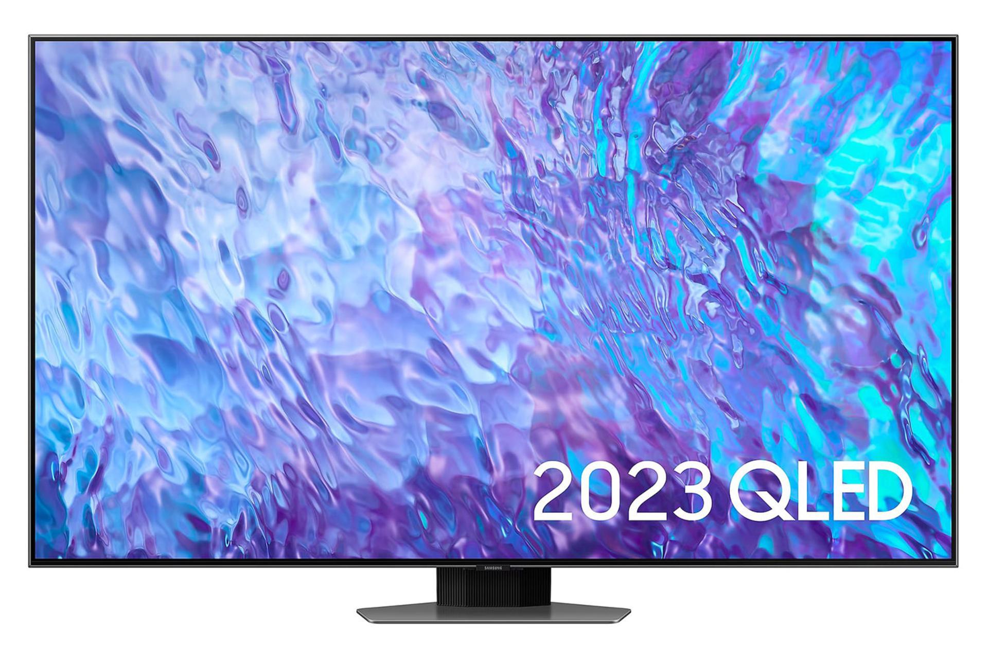مرجع متخصصين ايران تلويزيون سامسونگ Samsung 75Q80C نماي جلو
