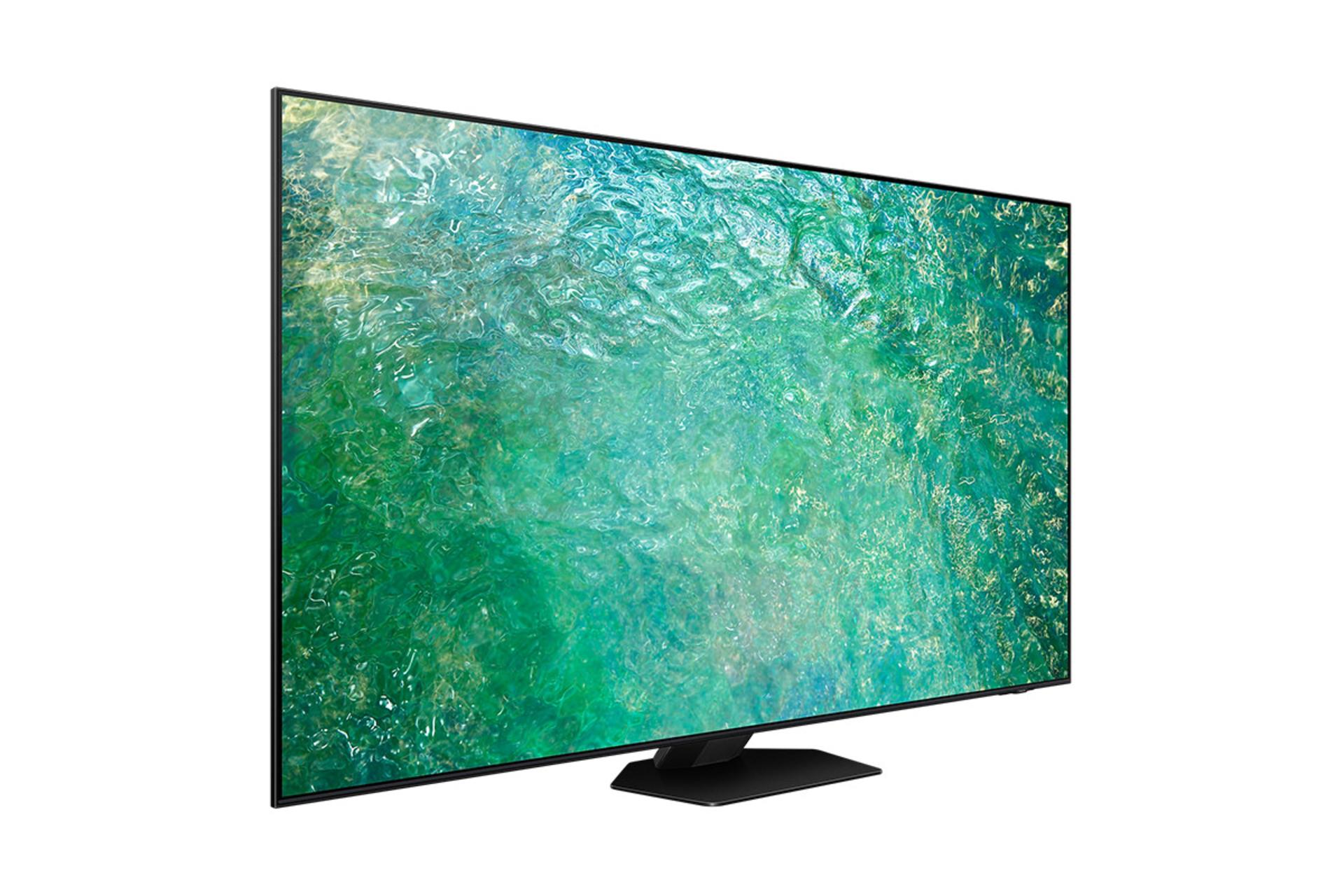 ریموت کنترل تلویزیون سامسونگ Samsung QN85C نمای جلو و چپ