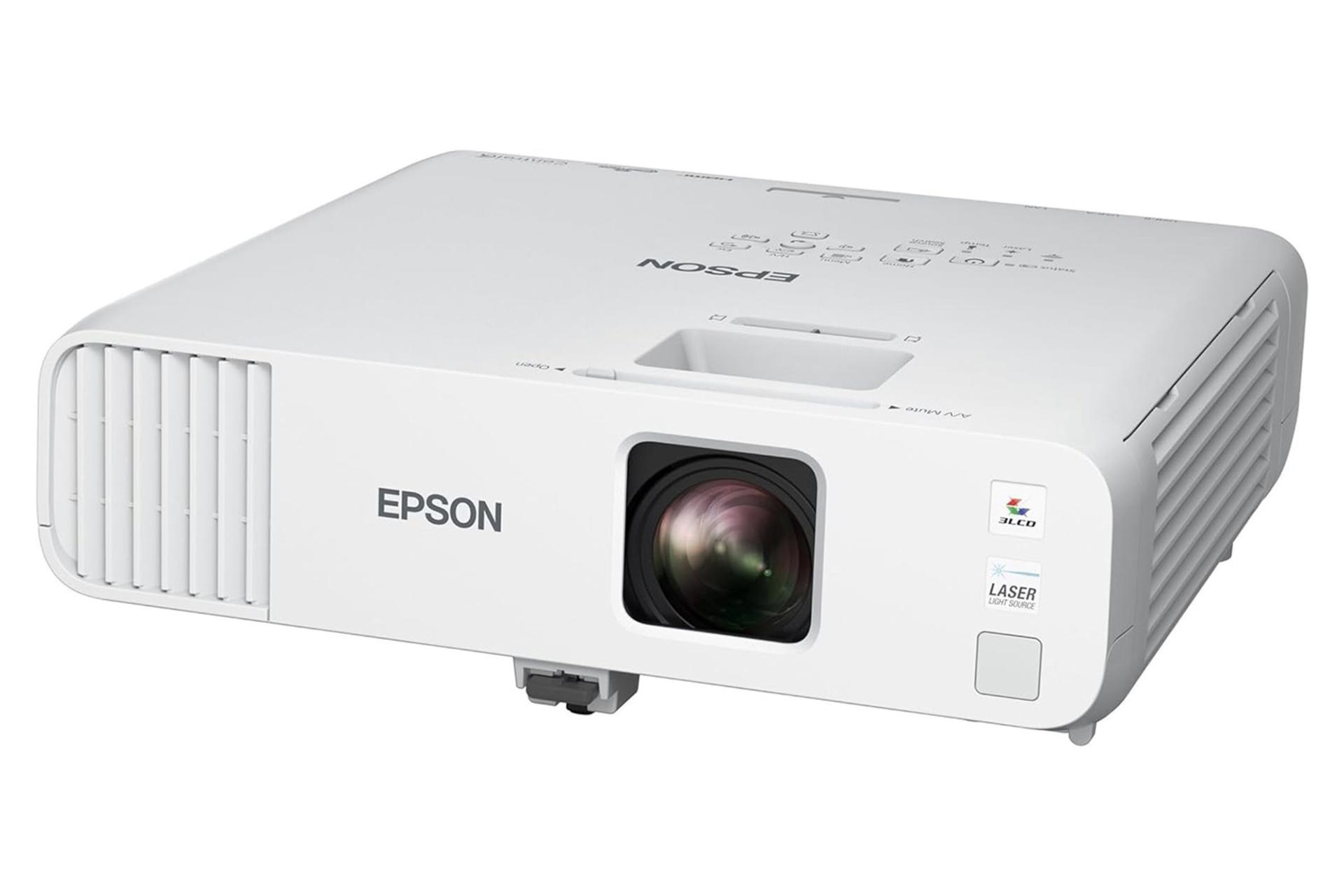 ویدیو پروژکتور اپسون Epson EB-L260F نمای جلو و راست