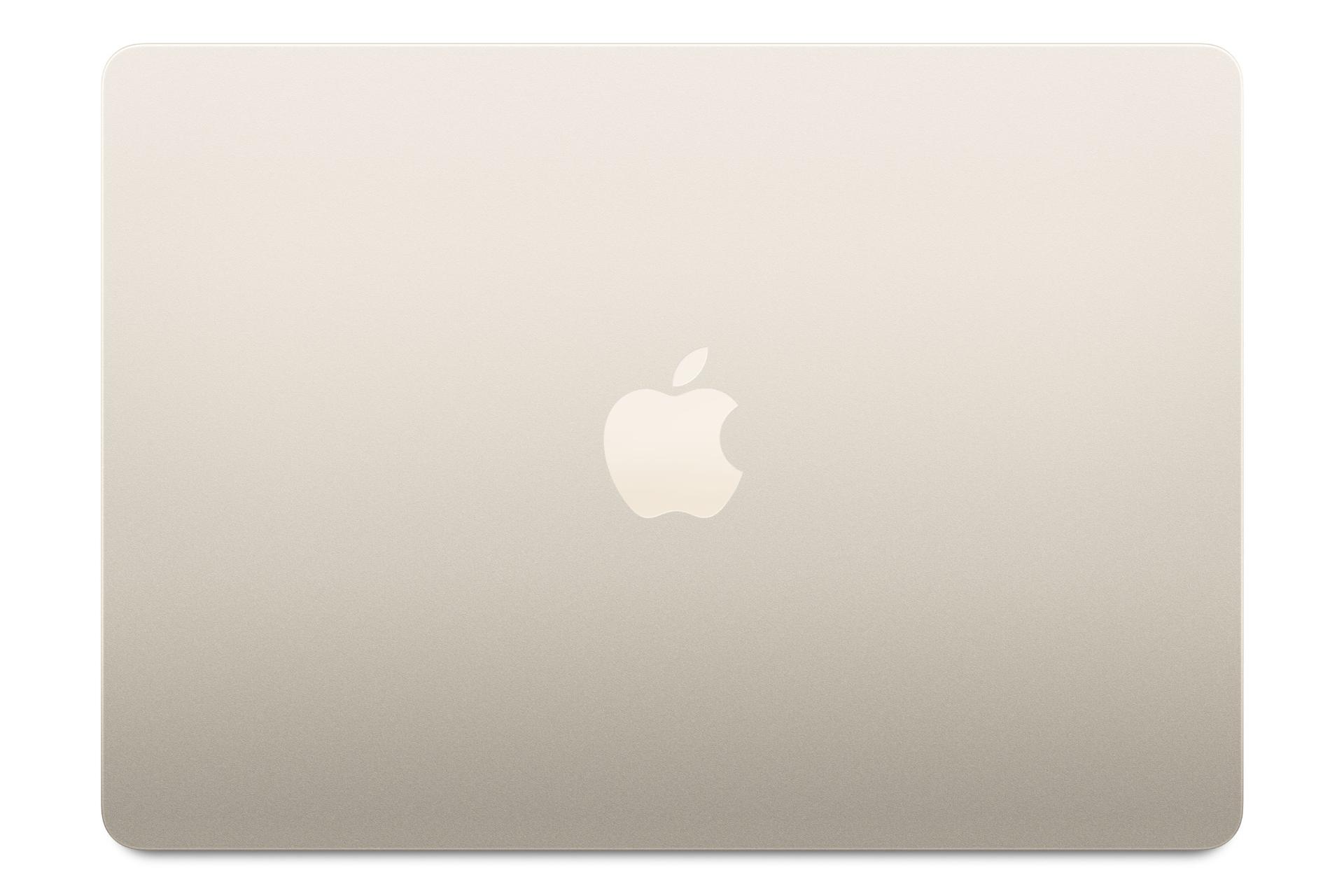 نمای بالا مک بوک ایر 13 اینچی M3 اپل طلایی / Apple MacBook Air M3