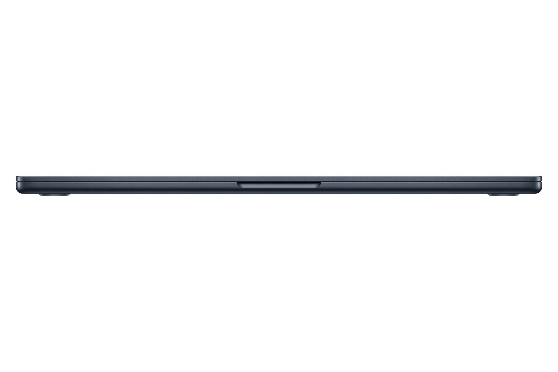 نمای جانبی مک بوک ایر 15 اینچی M3 اپل سرمه ای تیره/ Apple MacBook Air 15 M3