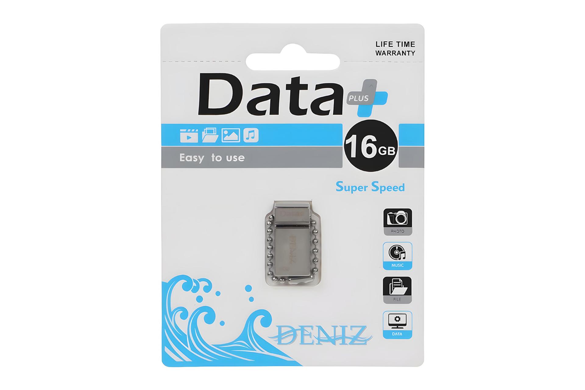 جعبه فلش مموری دیتاپلاس Data+ DENIZ 16GB USB 2.0