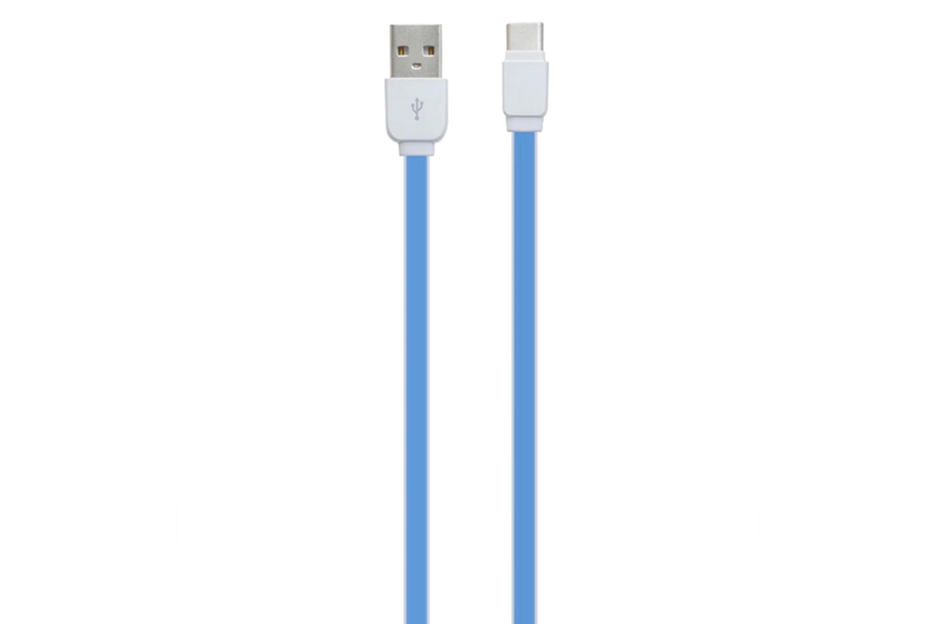 کابل شارژ USB الدینیو Type-A به Type-C مدل XS-07 با طول 1 متر