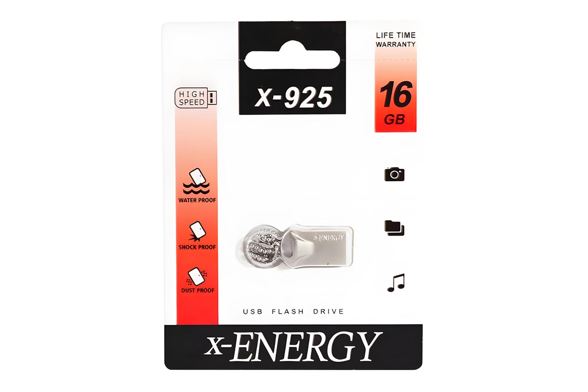 جعبه فلش مموری ایکس انرژی x-Energy X-925 16GB USB 2.0