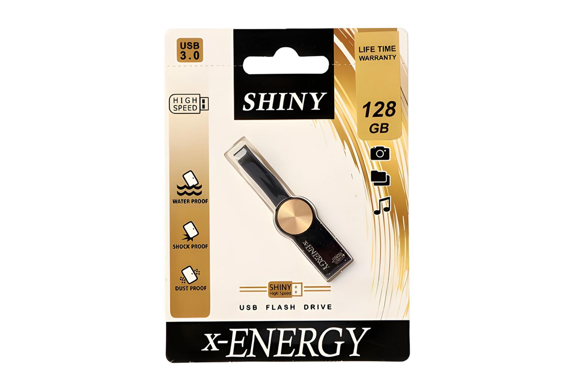 جعبه فلش مموری ایکس انرژی x-Energy SHINY 128GB USB 3.0