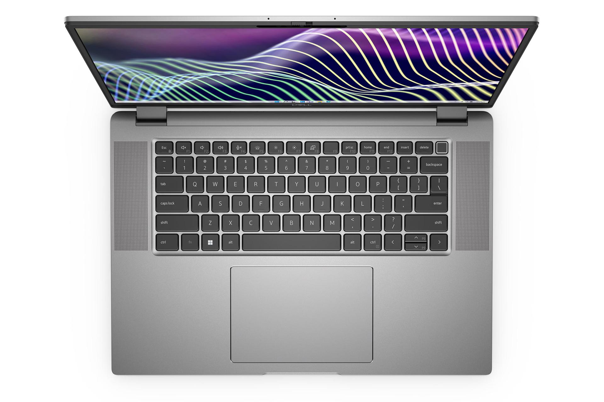 لپ تاپ دل Dell Latitude 7640 نمای بالا و کیبورد