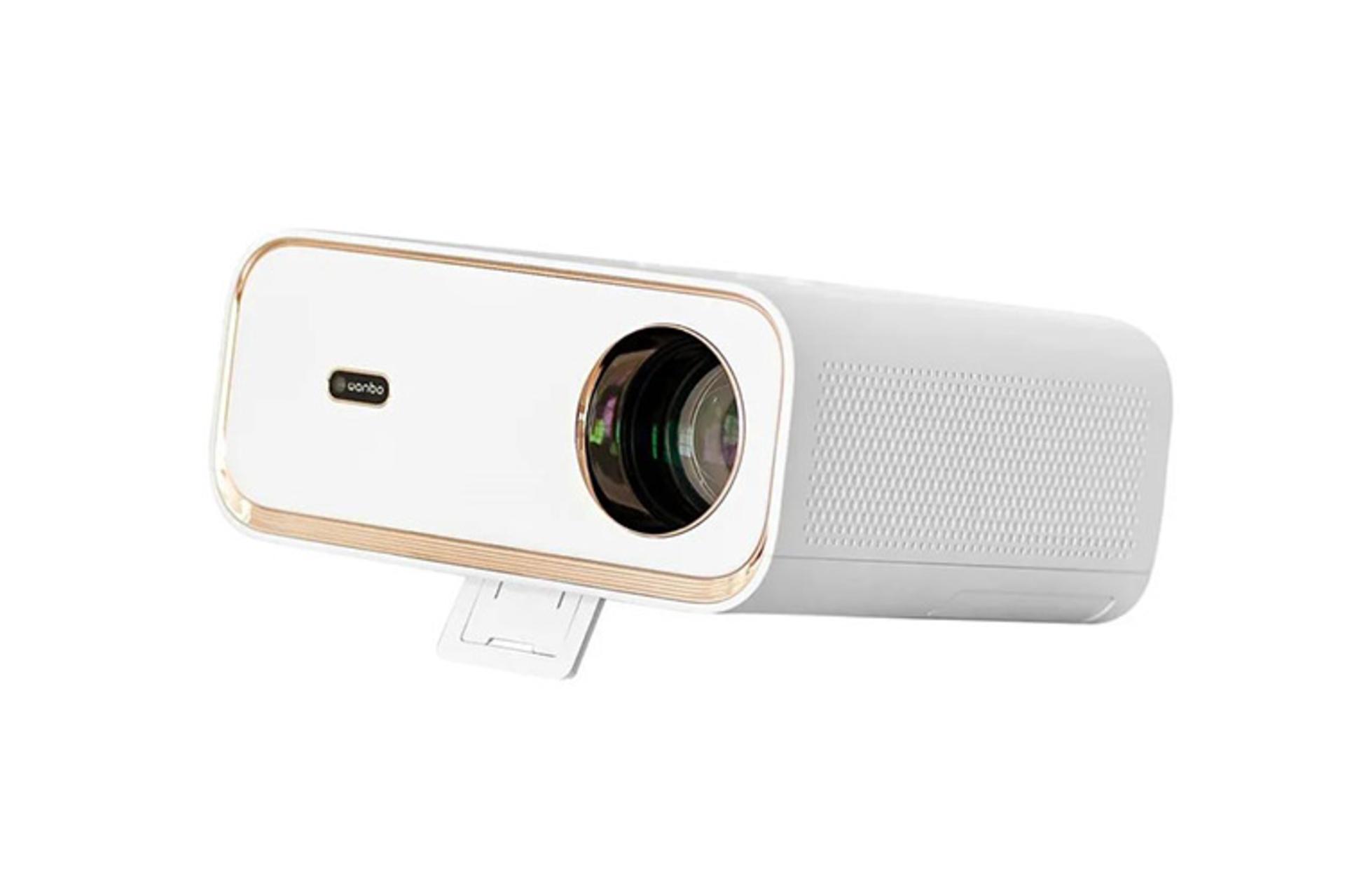 مرجع متخصصين ايران ويديو پروژكتور شيائومي ونبو Xiaomi WANBO X5 نماي بالا روي پايه