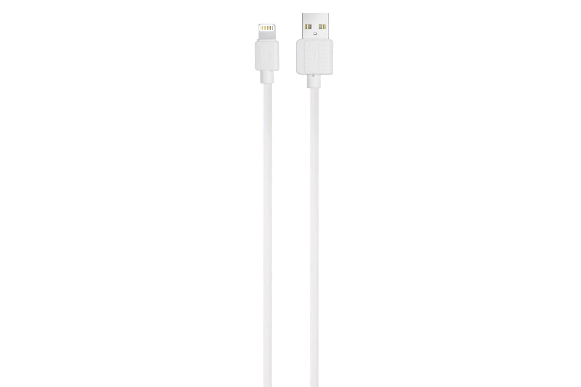 کابل شارژ USB لاپرامول Type-A به Lightning مدل LP-B2 با طول 1 متر