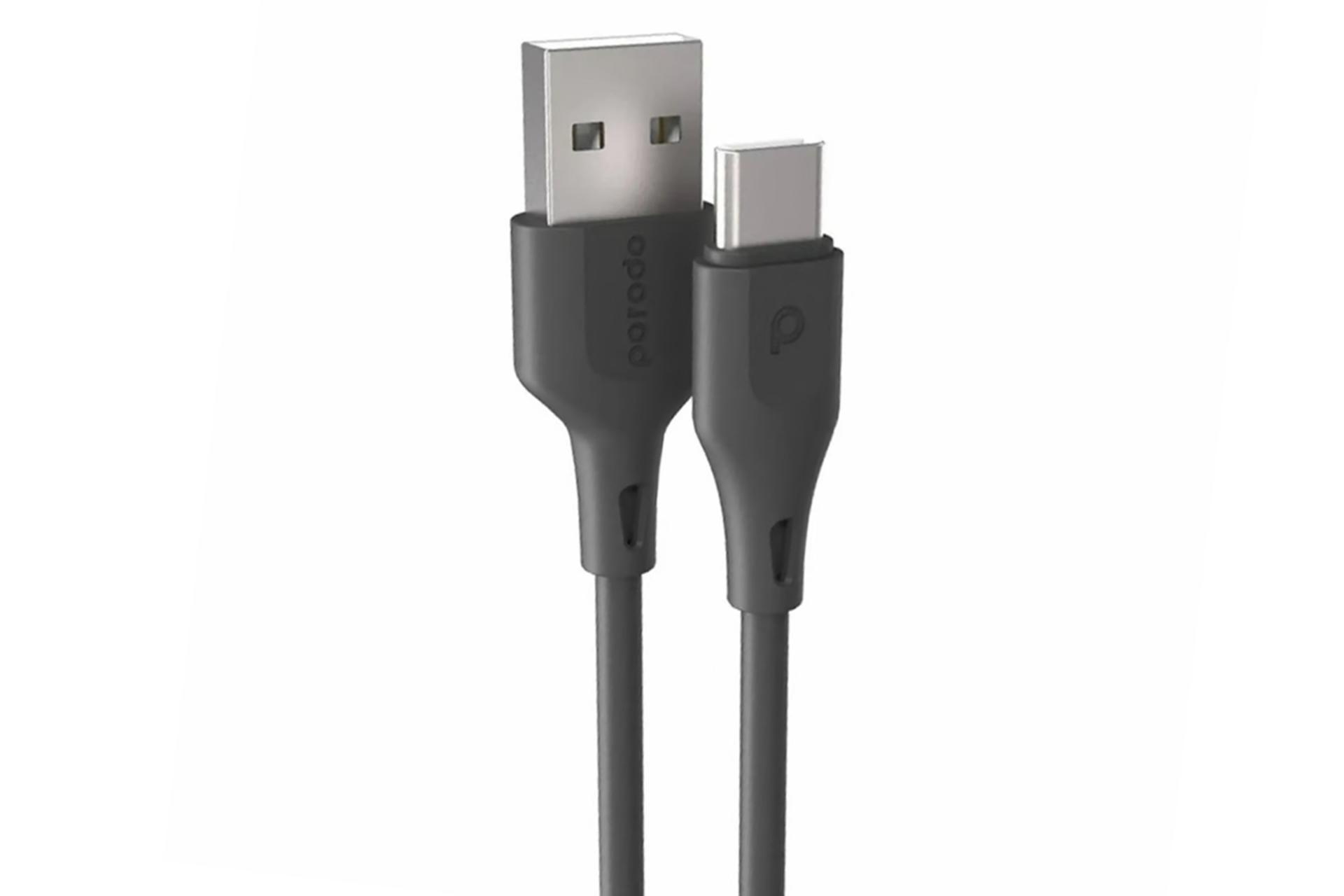 کابل شارژ USB پرودو Type-A به Type-C مدل PVC Cable با طول 1.2 متر