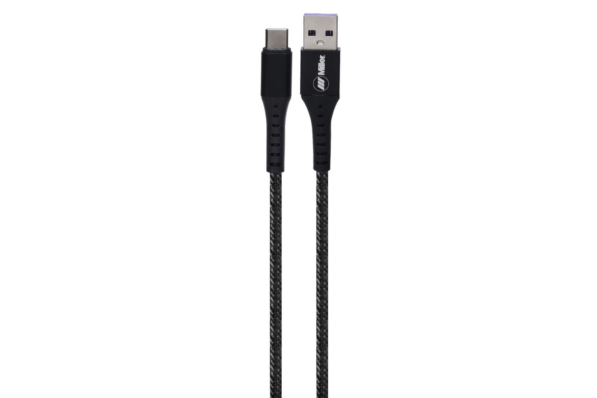 کابل شارژ USB میلر Type-A به Type-C مدل CA-1632 با طول 1 متر