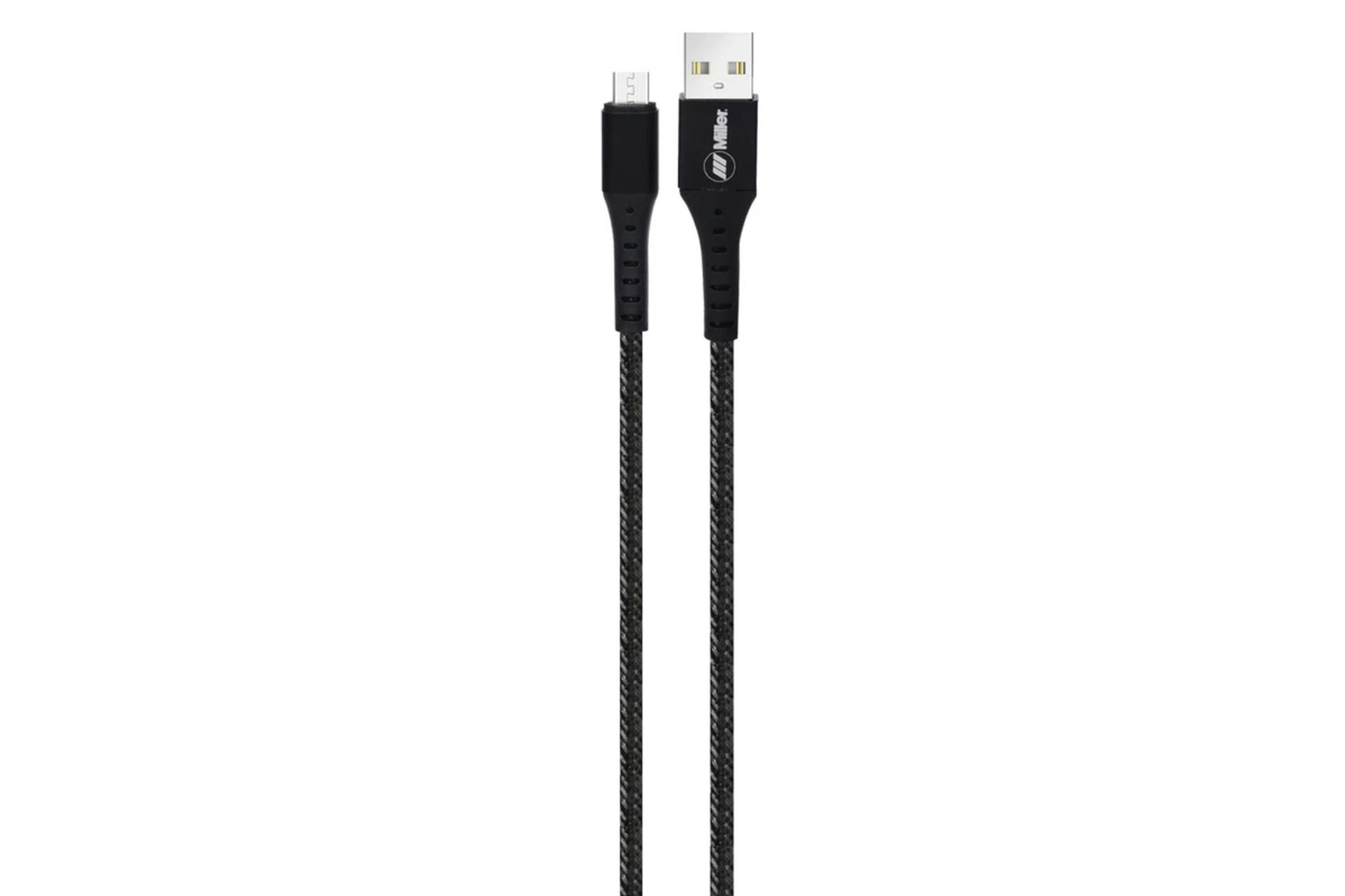 کابل شارژ USB میلر Type-A به Micro-USB مدل CA-1631 با طول 1 متر