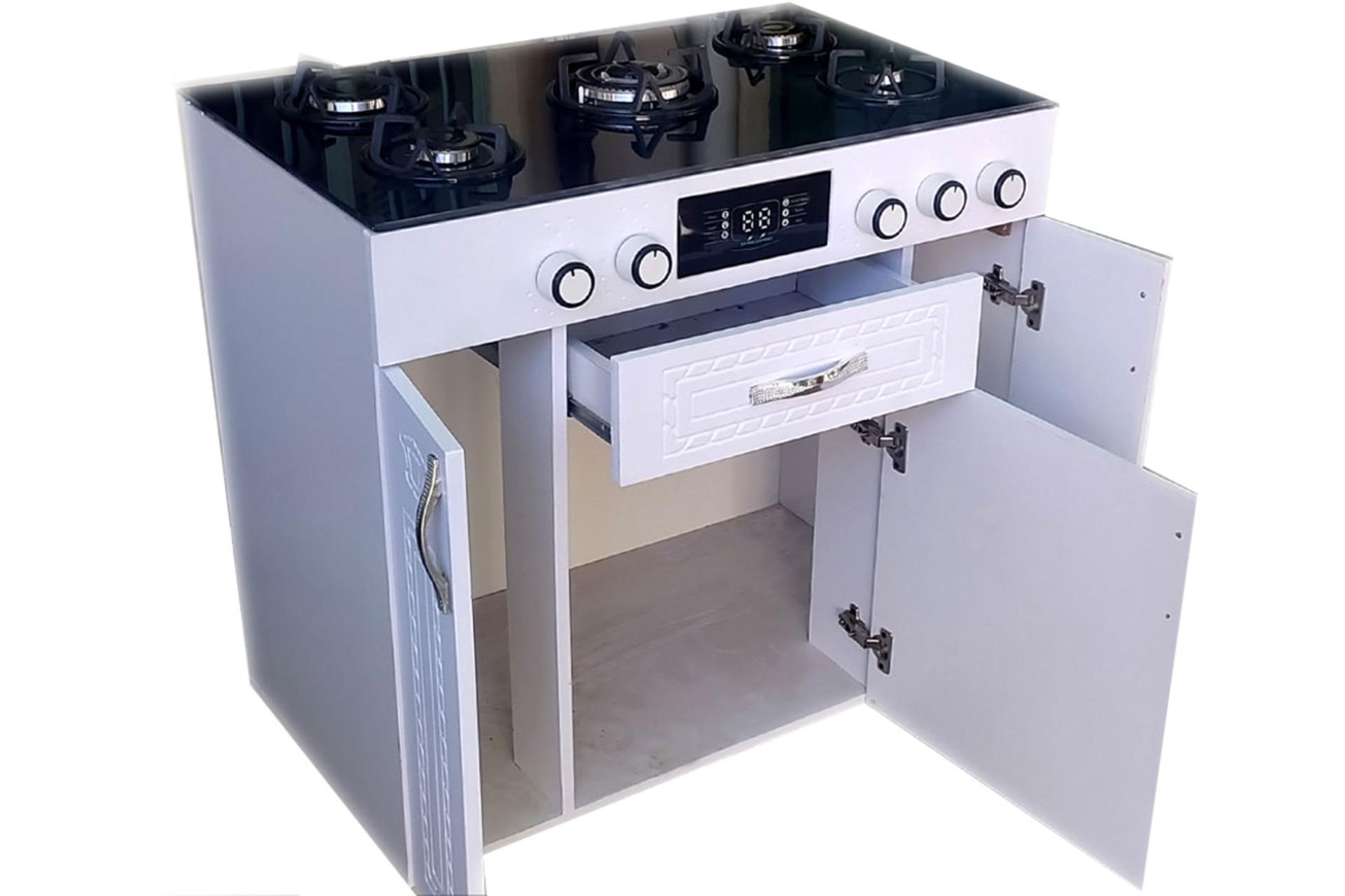 درب کابینتی اجاق گاز دنپاسر DENMDF4D