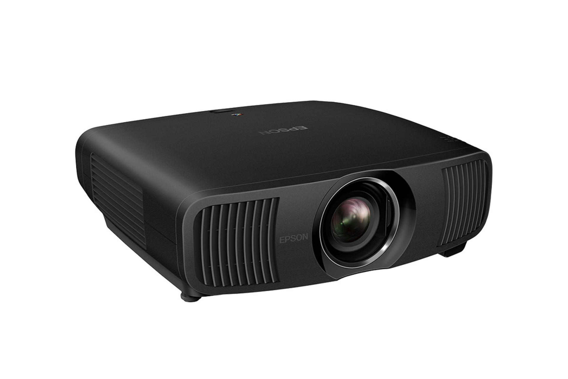 ویدیو پروژکتور اپسون Epson EH-LS12000B نمای جلو و چپ