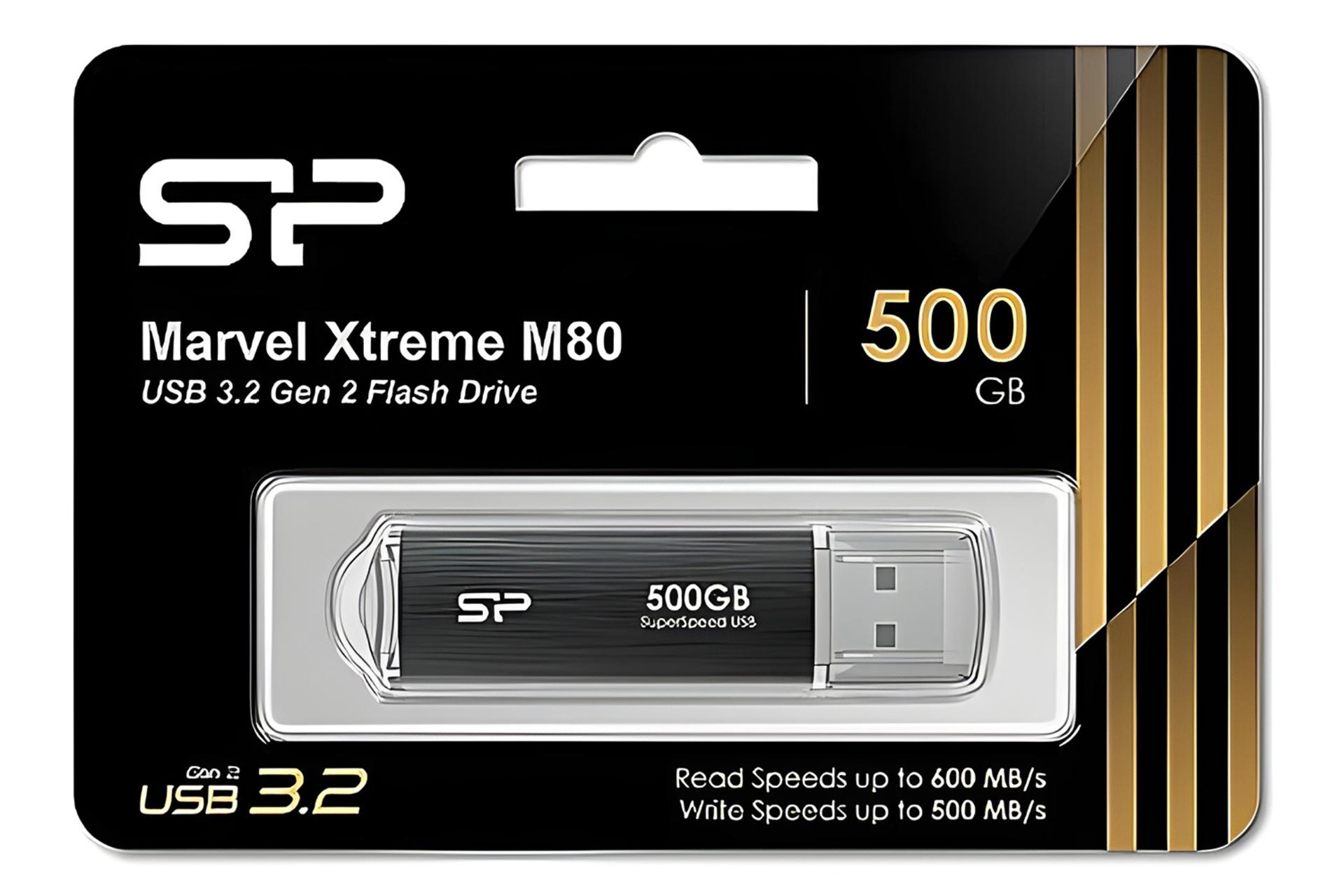 جعبه فلش مموری سیلیکون پاور Silicon Power Marvel Xtreme M80 500GB USB 3.2