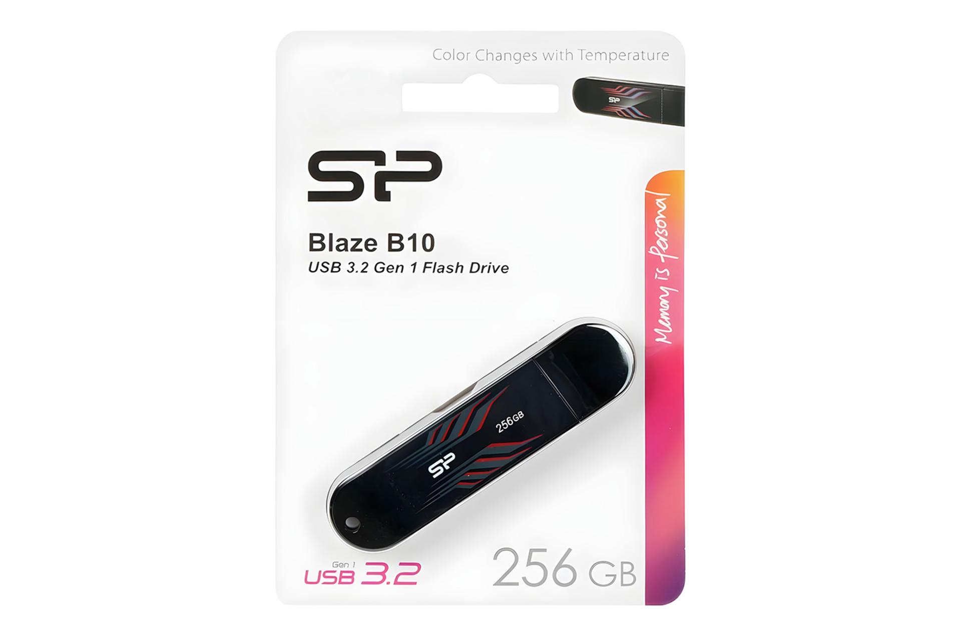 جعبه فلش مموری سیلیکون پاور Silicon Power Blaze B10 256GB USB 3.2