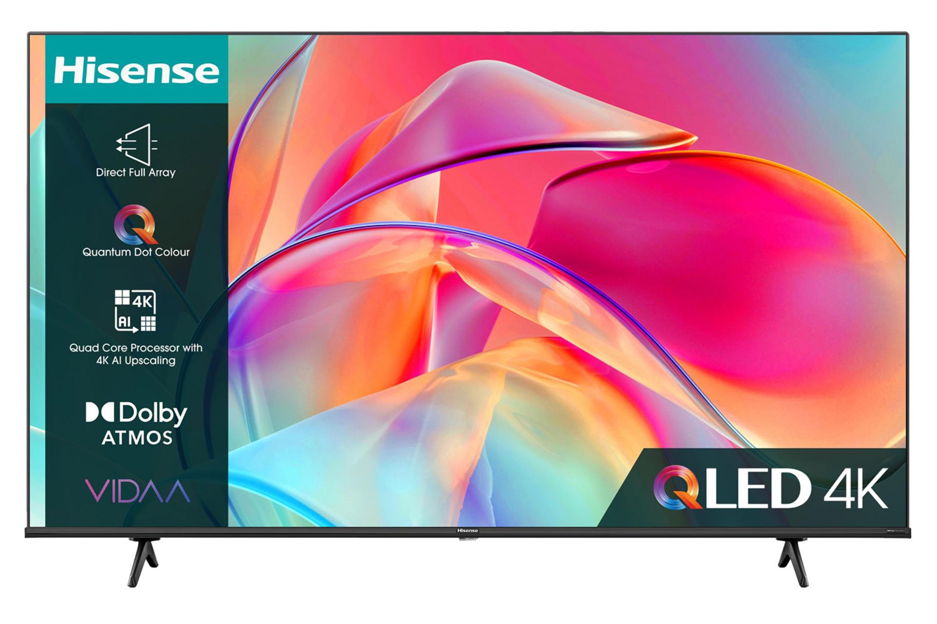 تلویزیون هایسنس Hisense E7K نمای جلو