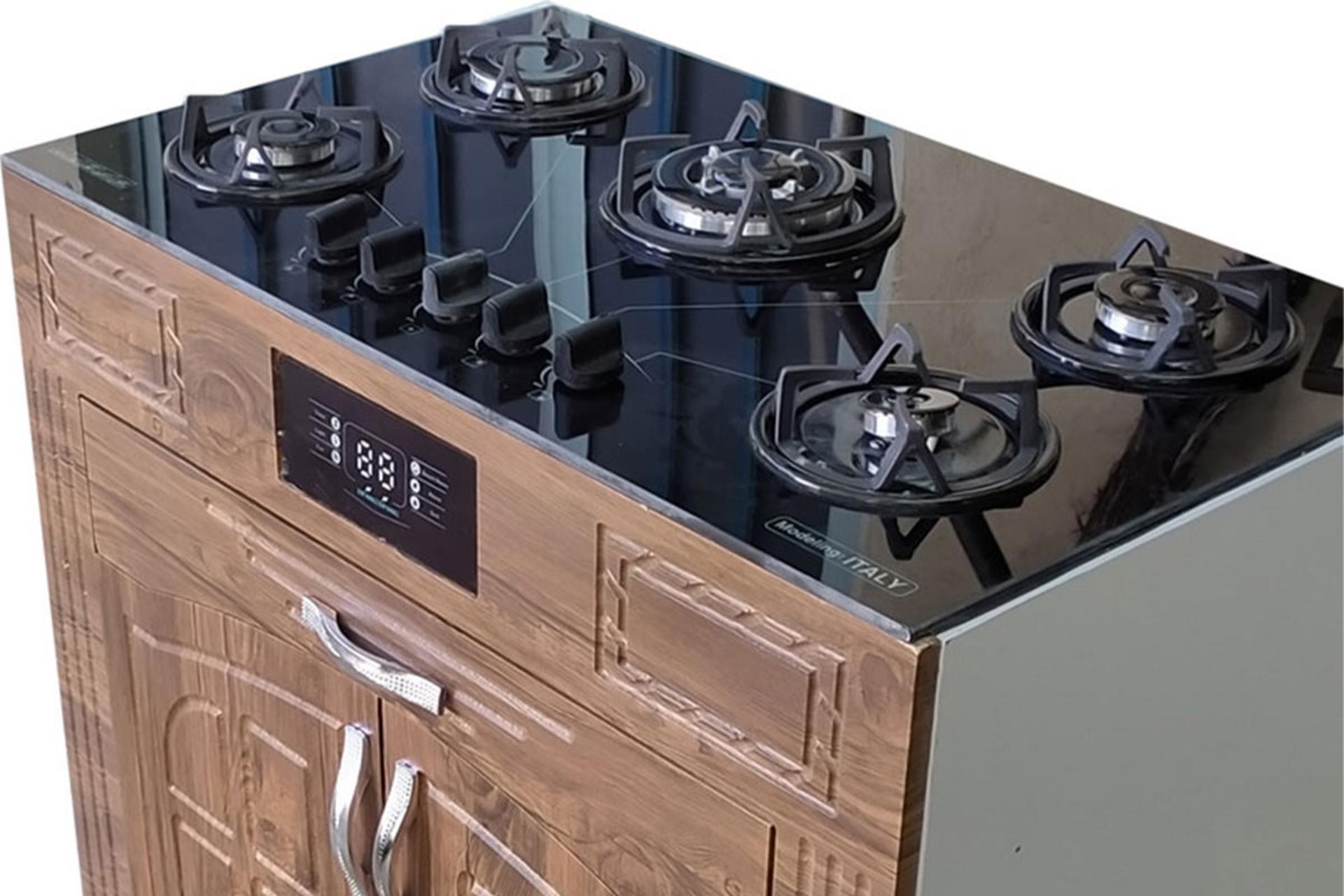 صفحه شیشه‌ای اجاق گاز دنپاسر MDF2DUP