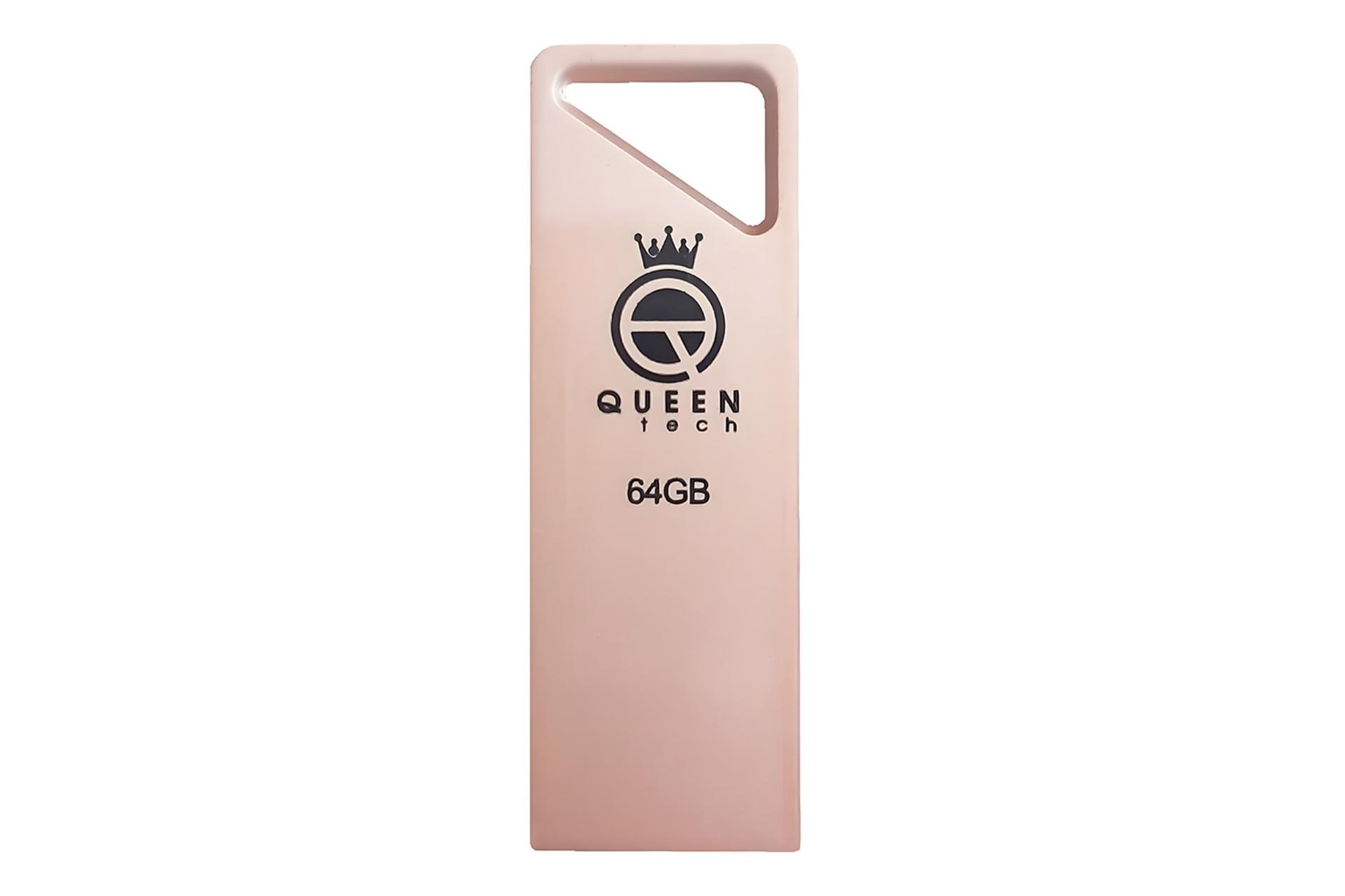 فلش مموری کوئین تک Queen Tech STEEL 64GB USB 2.0