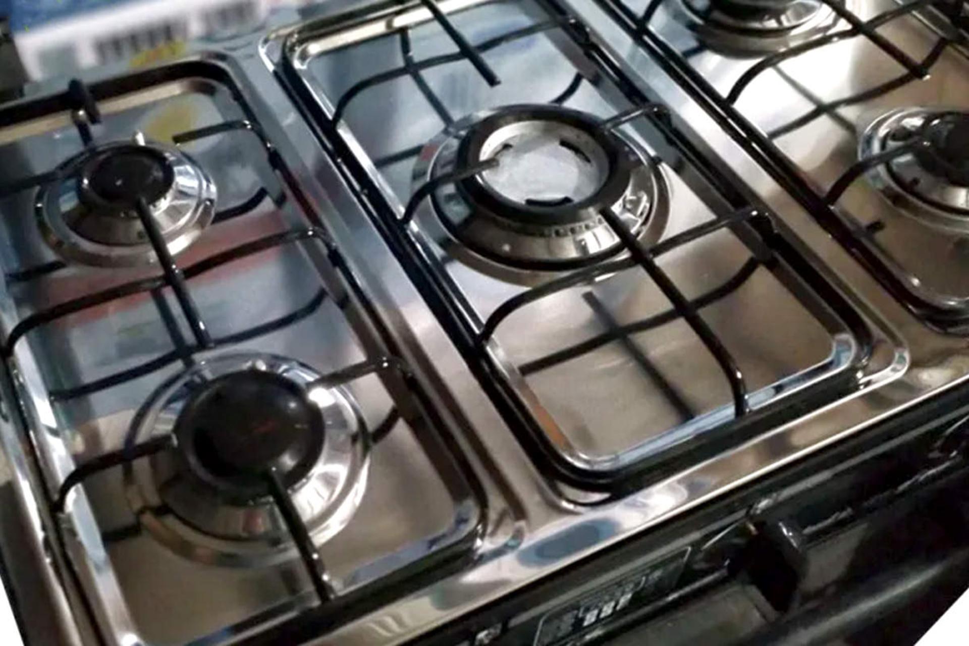 صفحه استیل اجاق گاز طرح فر آذر افروز پویا denSTL2