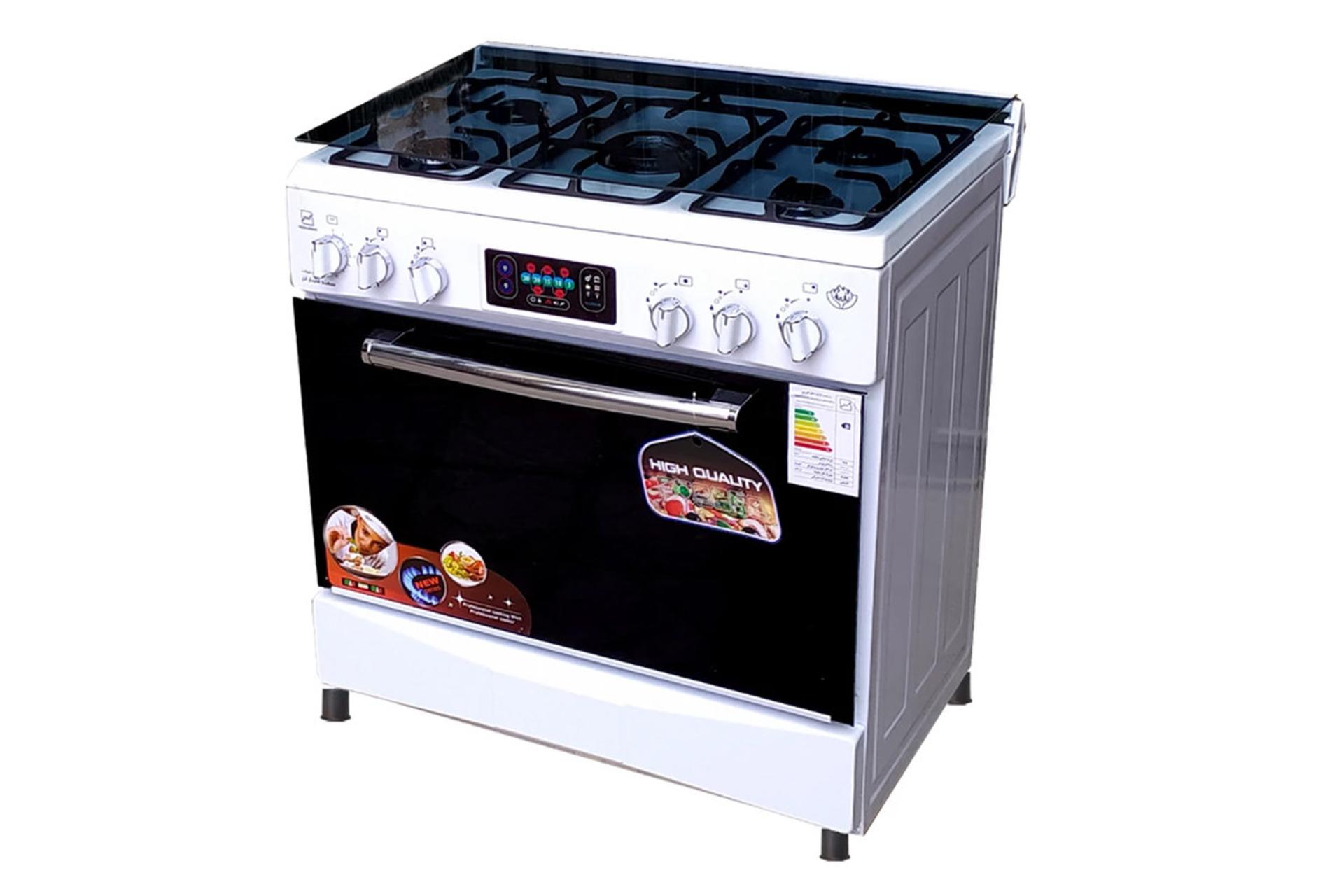 نمای سمت راست اجاق گاز آذر افروز پویا cho1