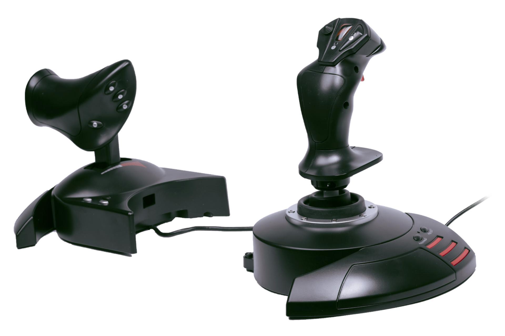 دسته بازی تراستمستر Thrustmaster T.Flight Hotas X جوی استیک و تراتل جدا شده