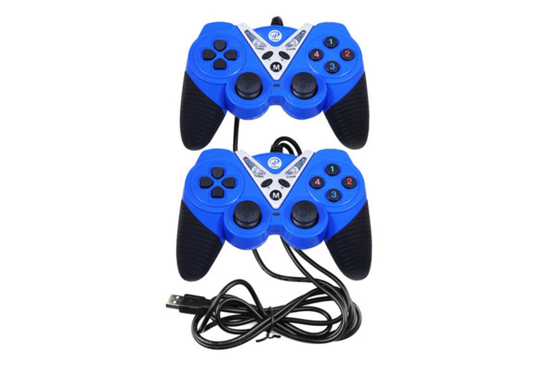 دسته بازی ایکس پی پروداکت XP Product 8092 نمای بالا رنگ آبی