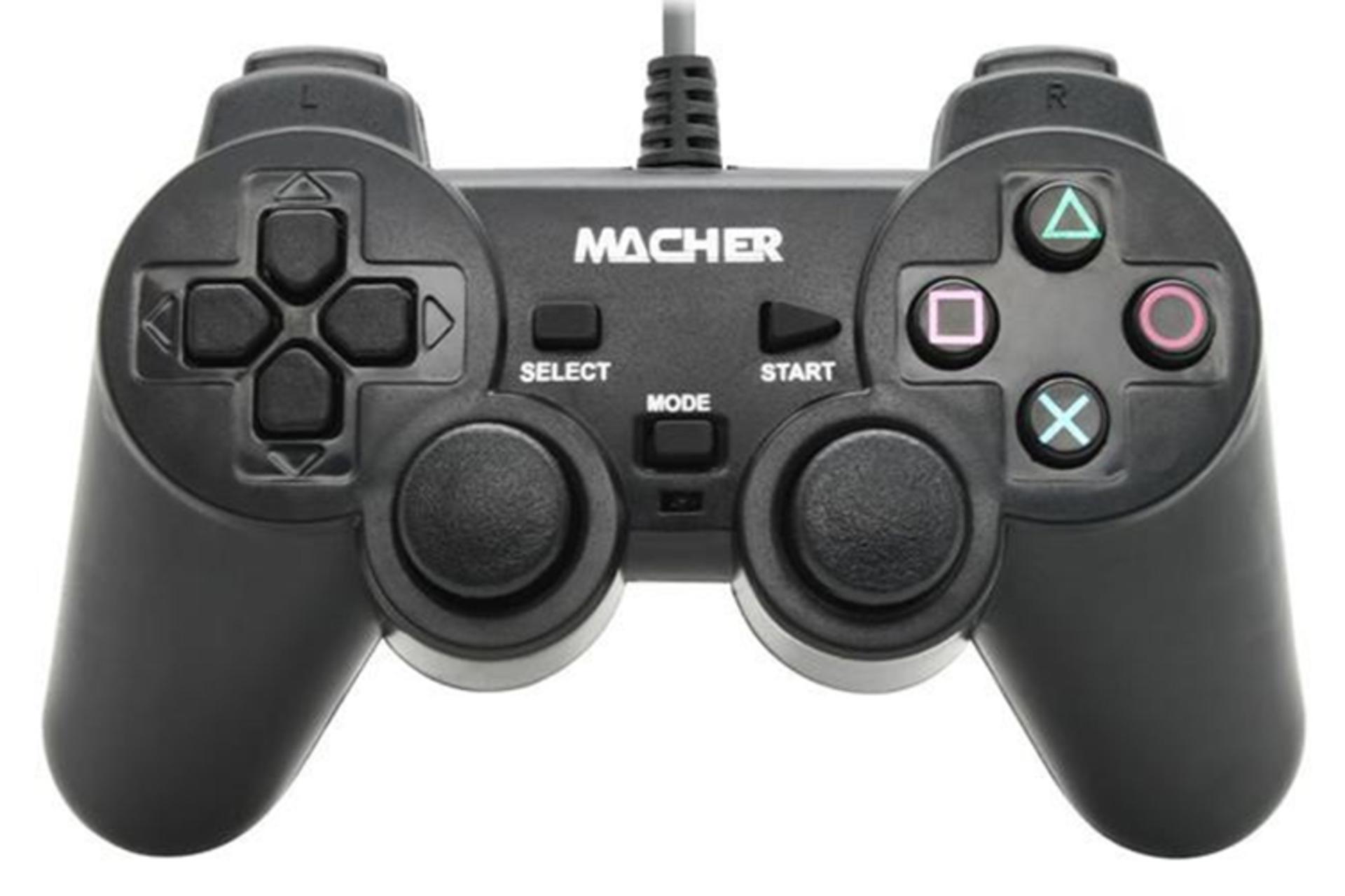 مرجع متخصصين ايران دسته بازي مچر Macher MR-54 نماي بالا