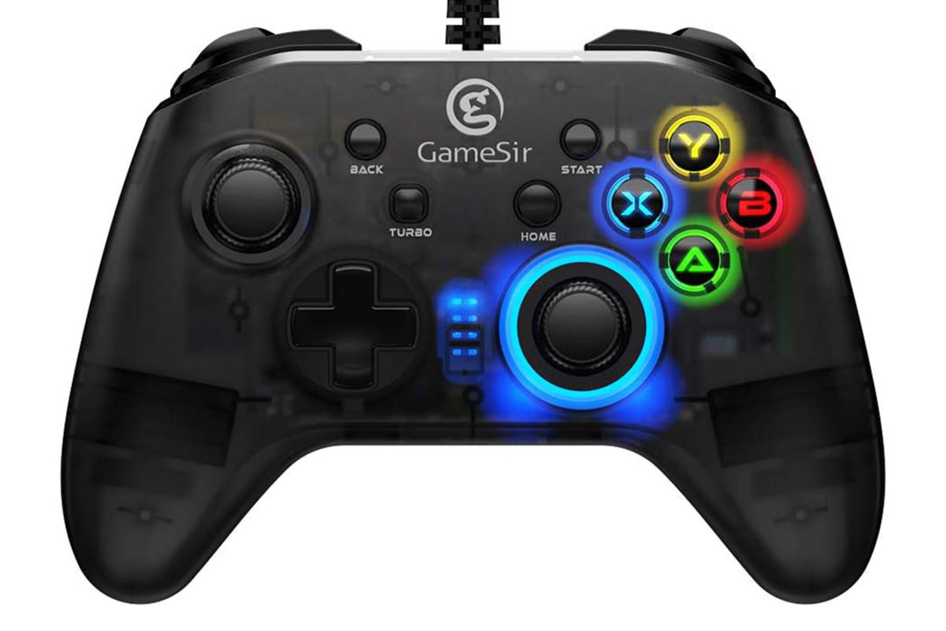 دسته بازی گیمسر GameSir T4w نمای بالا