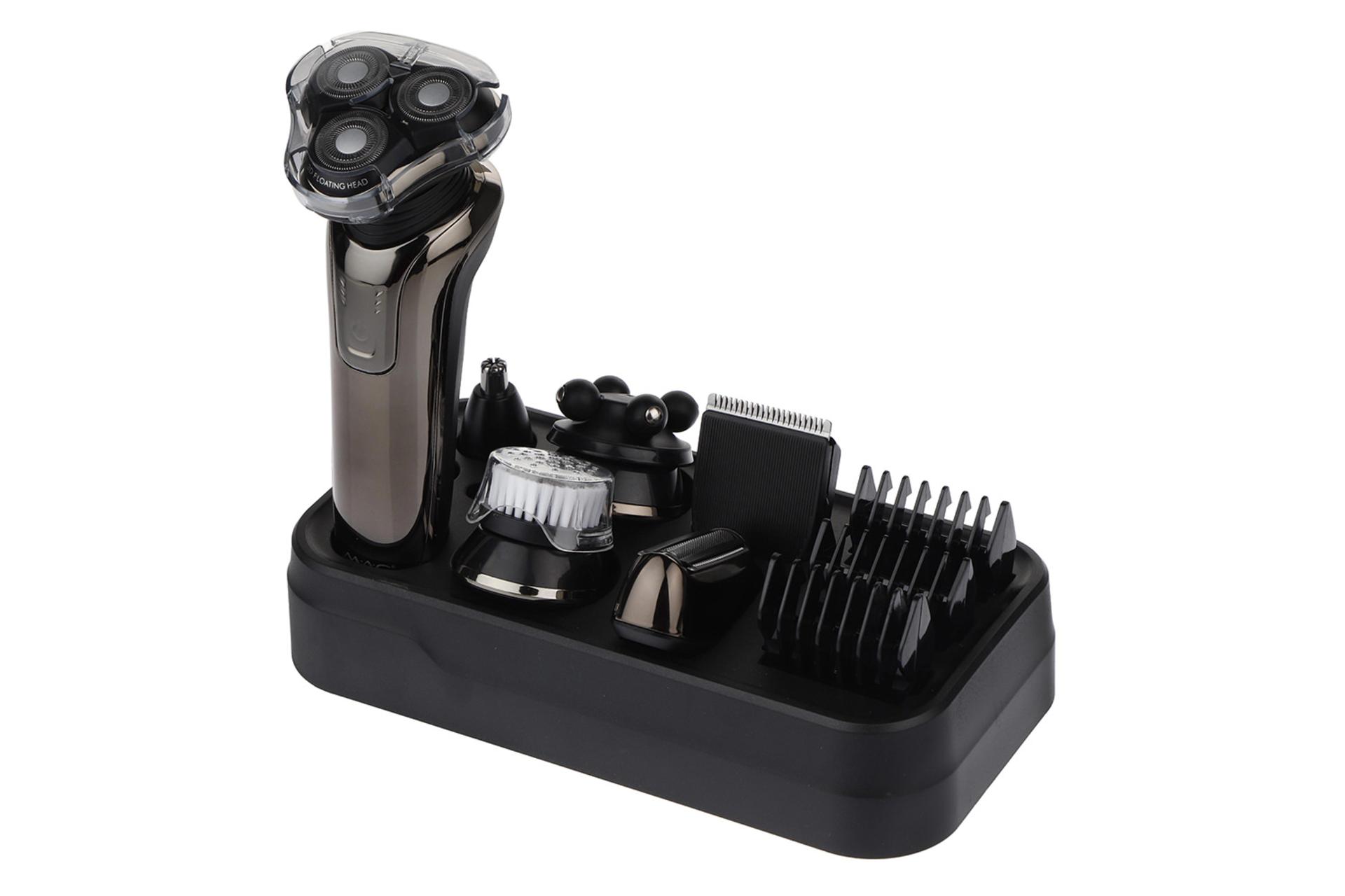 پک و متعلقات همراه ماشین اصلاح و ریش تراش مک استایلر MAC Styler MC-8825