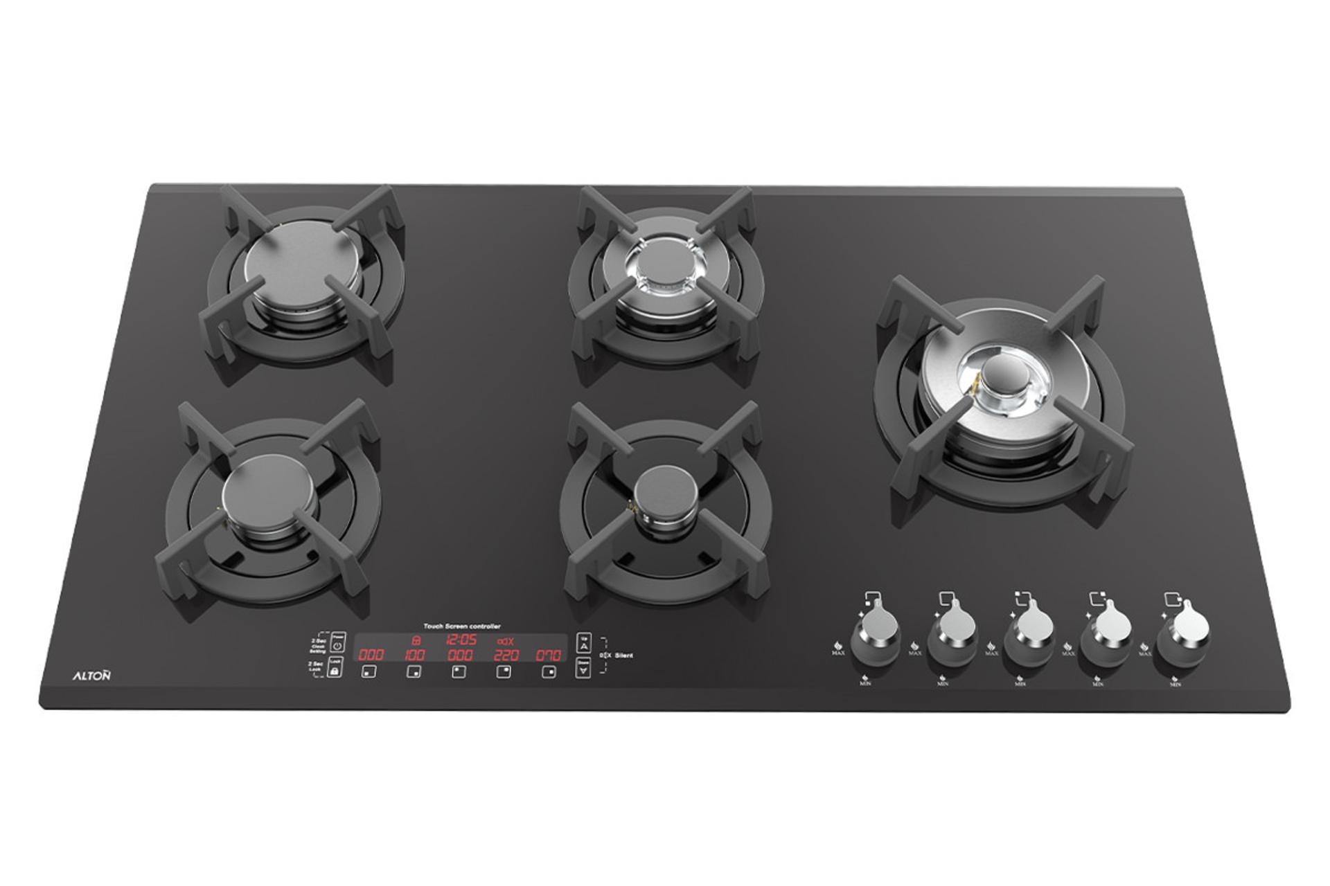 مرجع متخصصين ايران نماي بالاي اجاق گاز صفحه‌اي  G532D