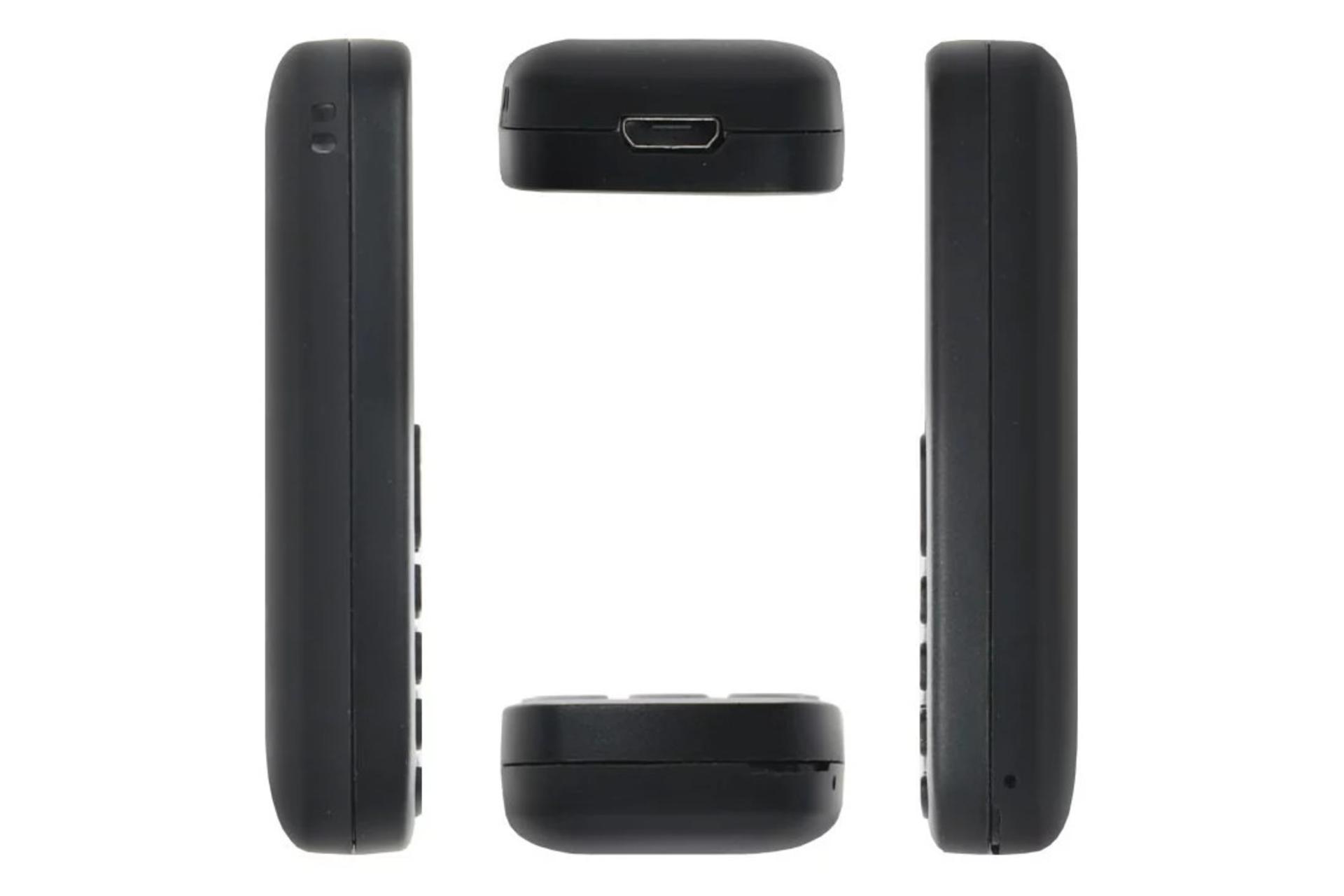 لبه های کناری گوشی موبایل سیکو SICCOO M4 مشکی