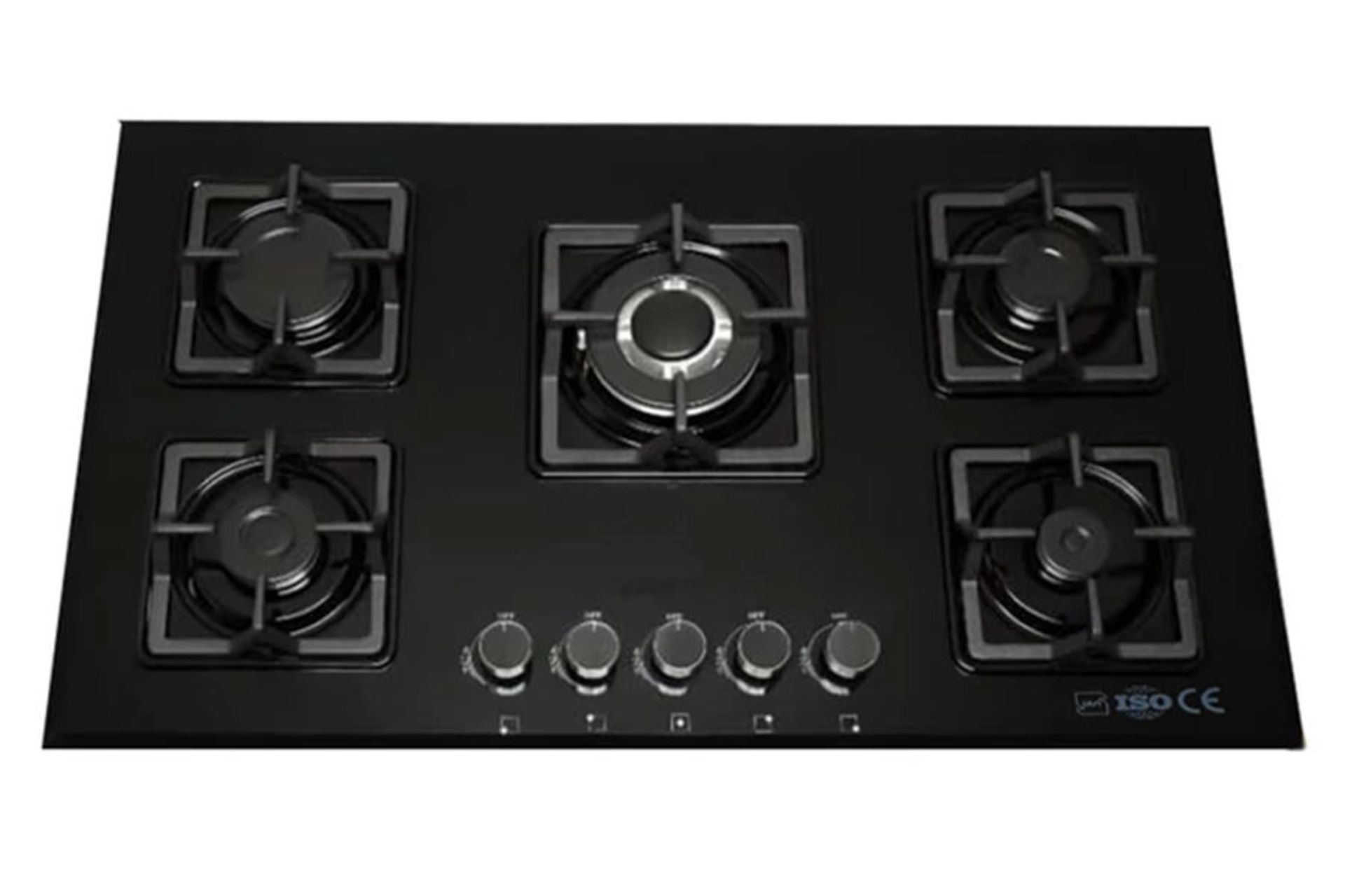 نمای جلوی اجاق گاز صفحه‌ای آذرلوکس G7