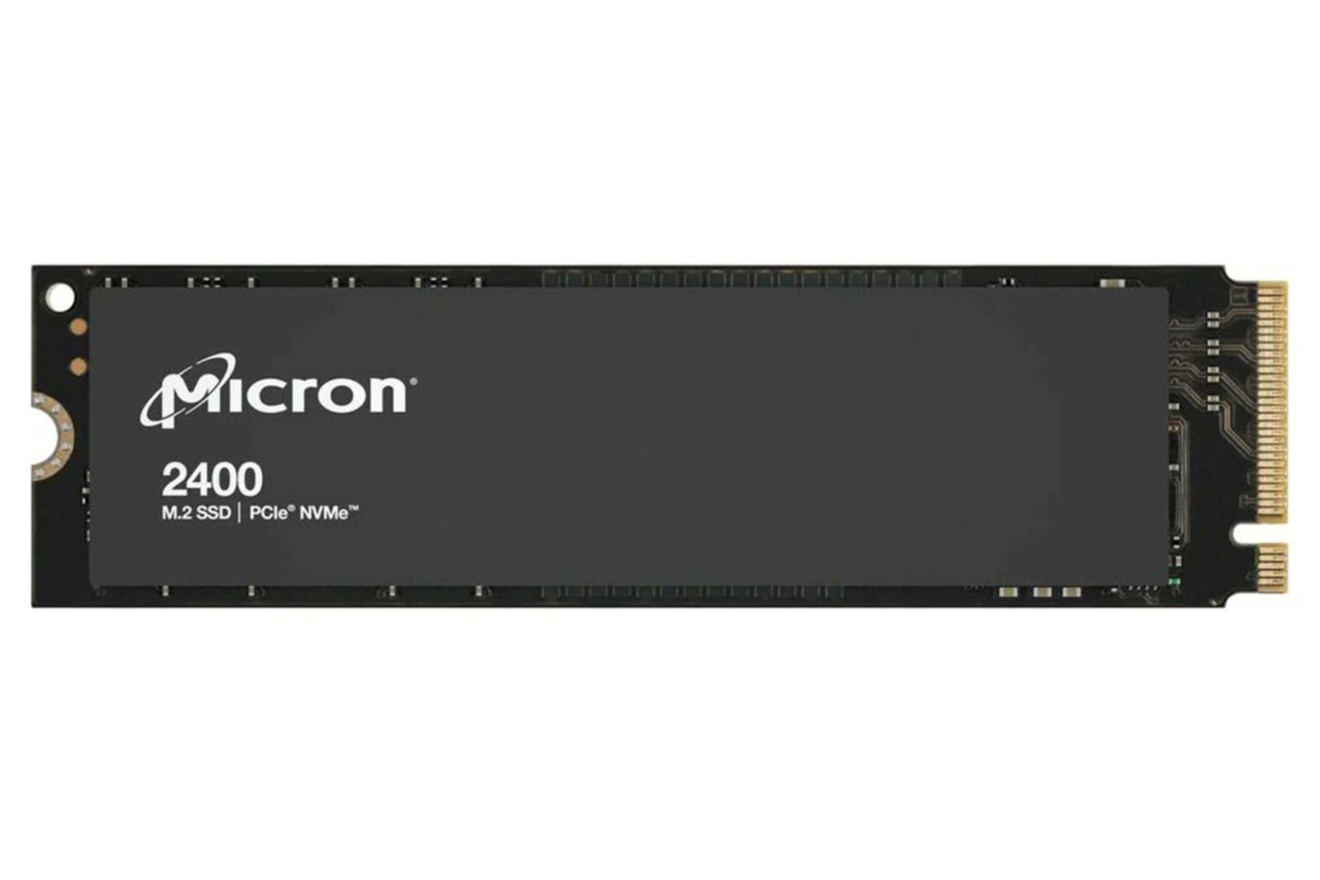 ابعاد و اندازه اس اس دی مایکرون 2400 NVMe M.2 ظرفیت 512 گیگابایت
