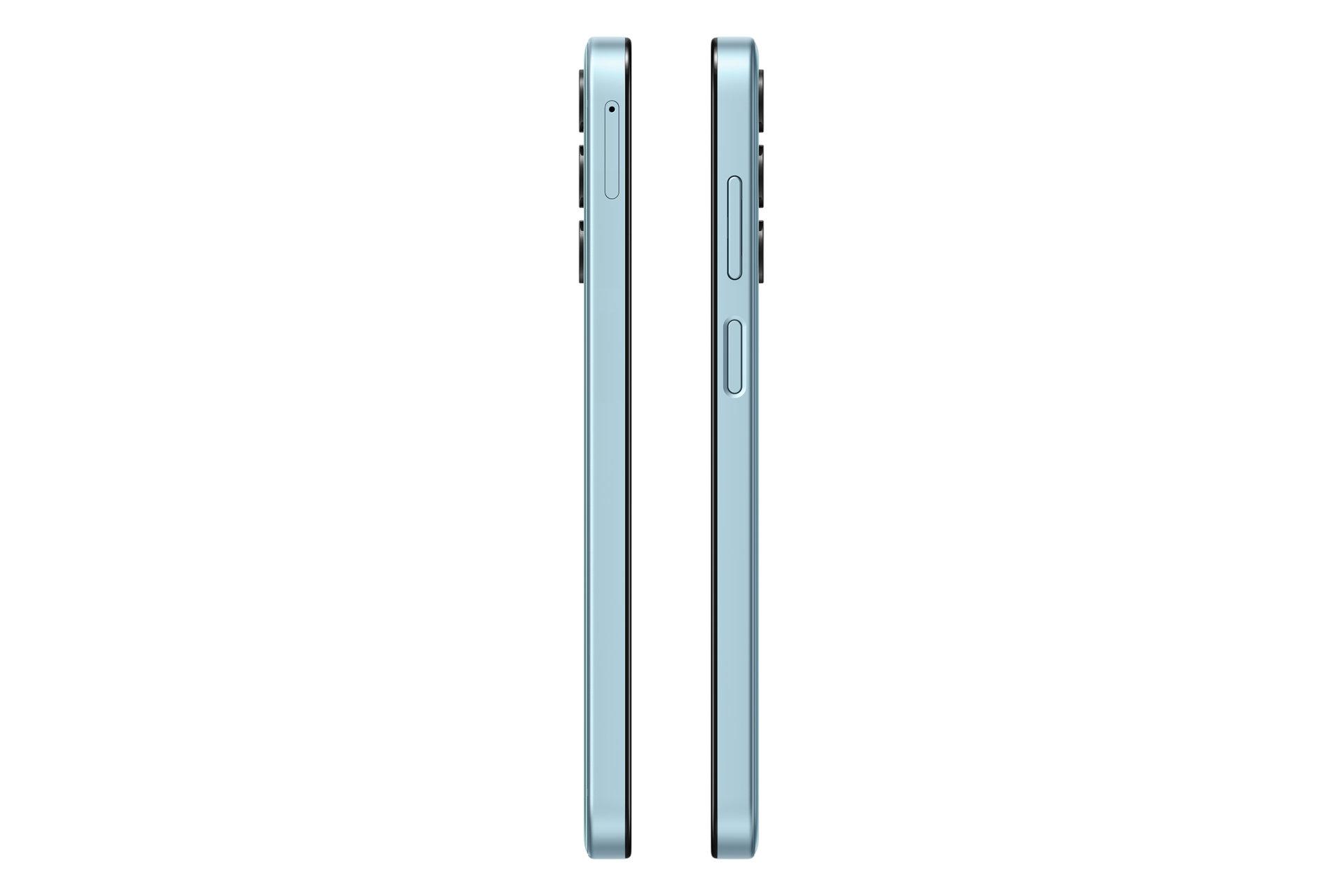 لبه های کناری گوشی موبایل گلکسی M15 سامسونگ آبی روشن / Samsung Galaxy M15