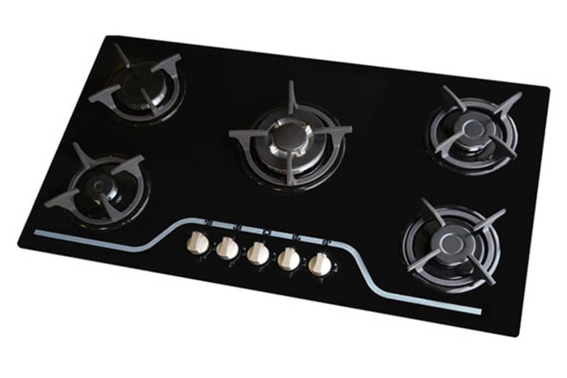 نمای سمت راست اجاق گاز صفحه‌ای اخوان Z6